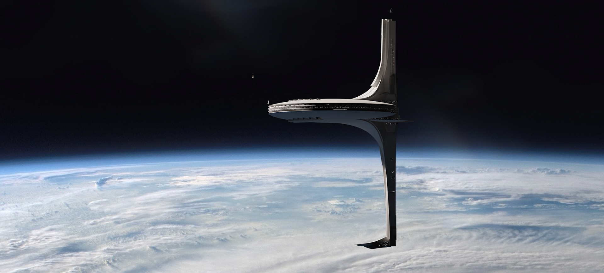 3D revamp of Wayne Haag's earlier design of the Foundation Space Station