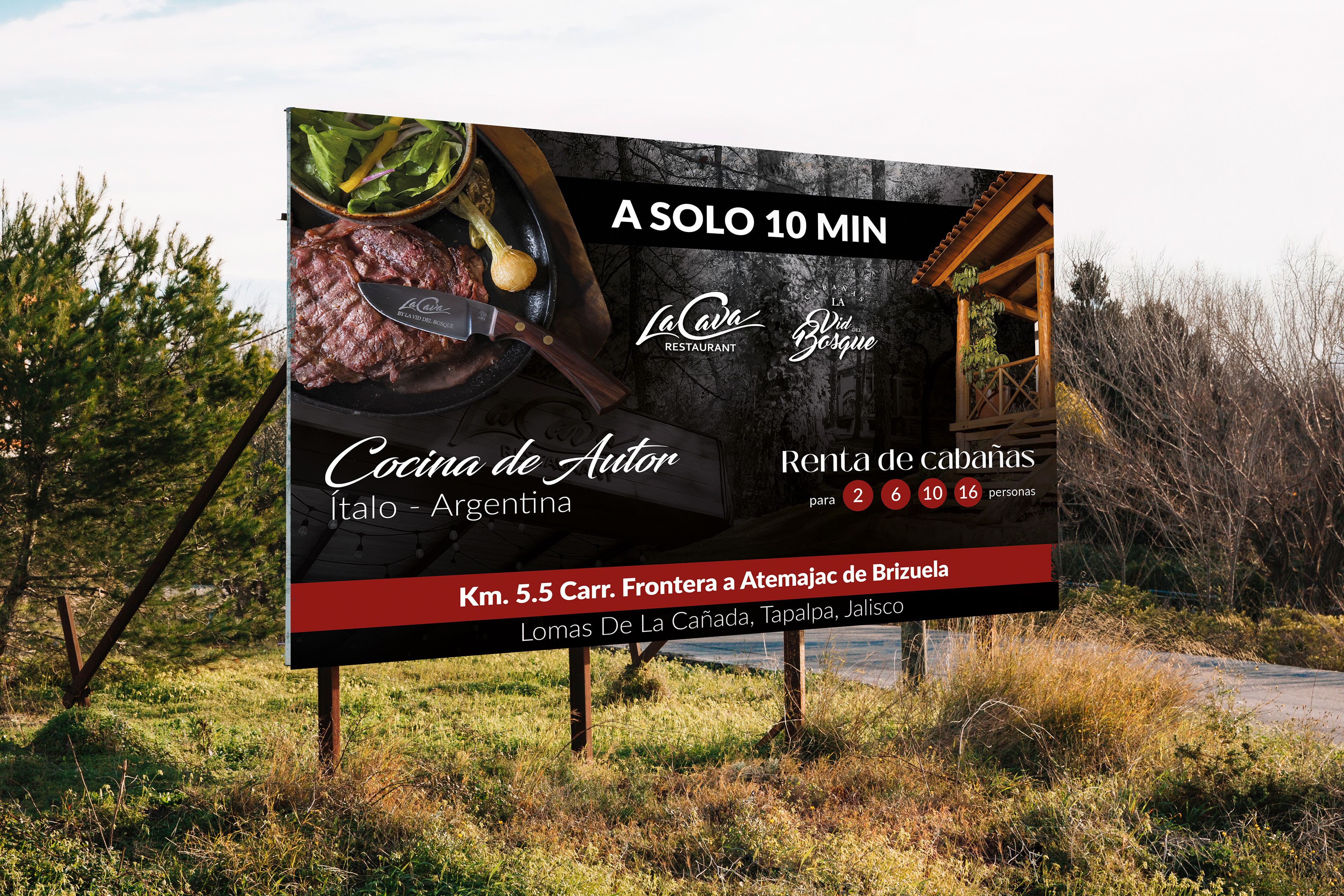 Diseño publicitario en gran formato