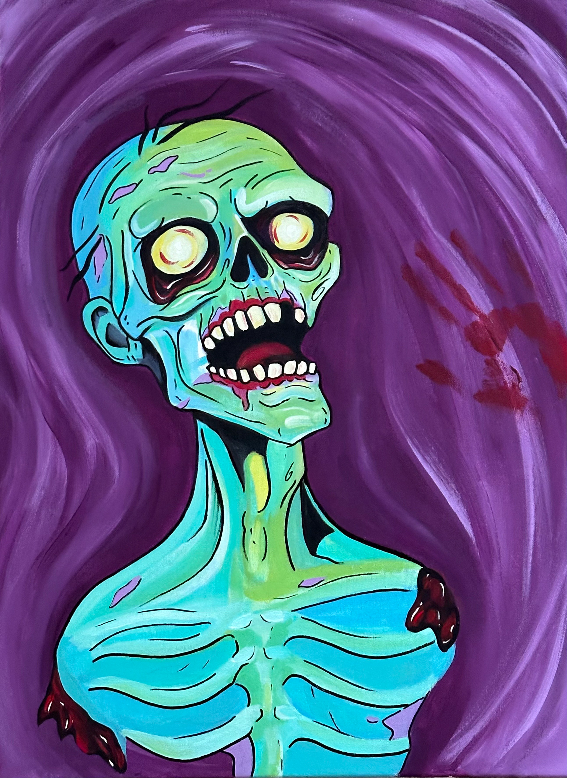 acrylic on canvas