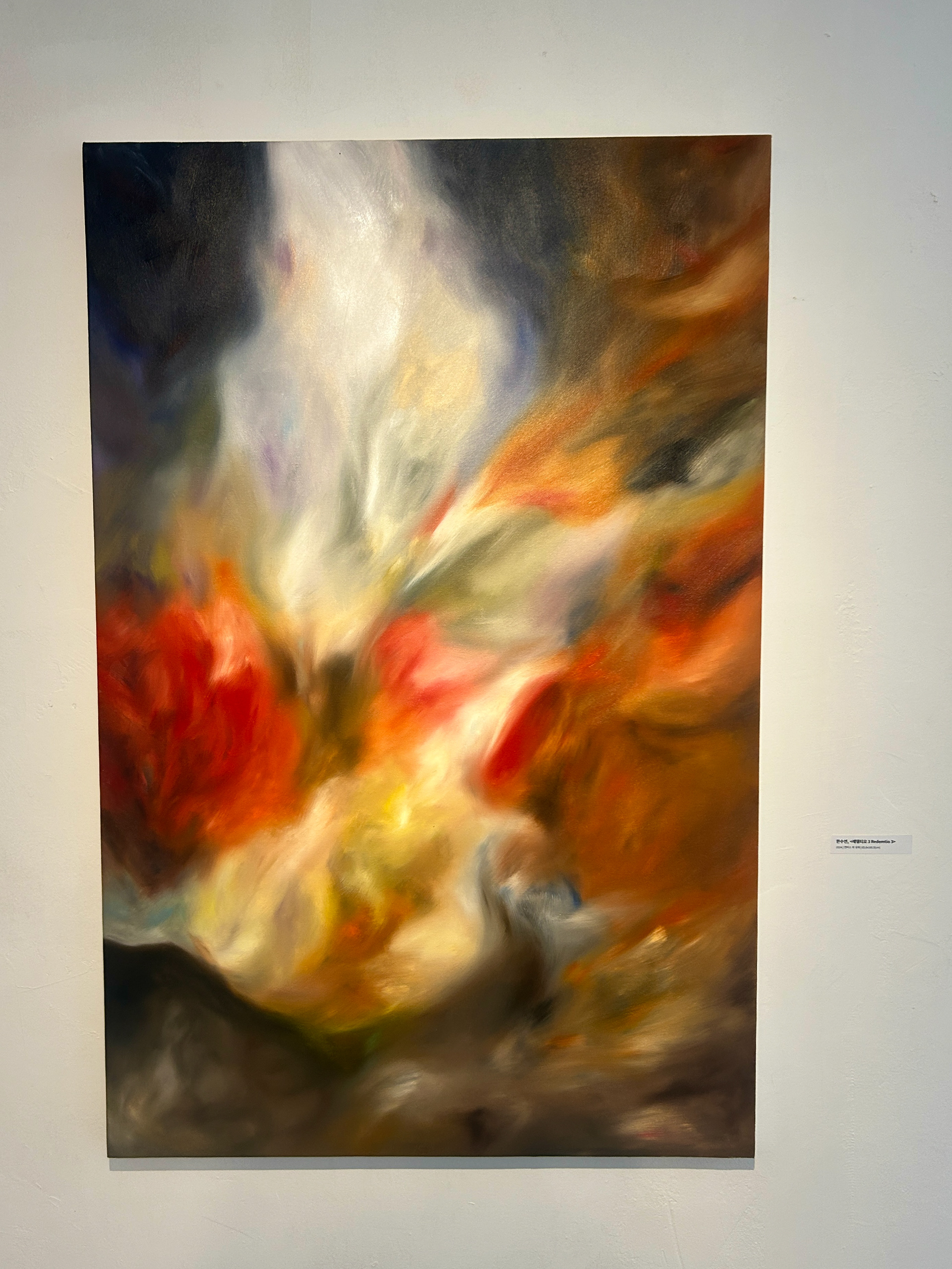 <레뎀티오 3 Redemtio 3>, 한수연, 2024, 캔버스 위 유화, 65.6x100.5(cm)