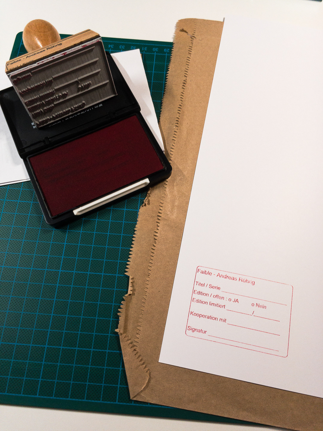 my signature stamp for every print