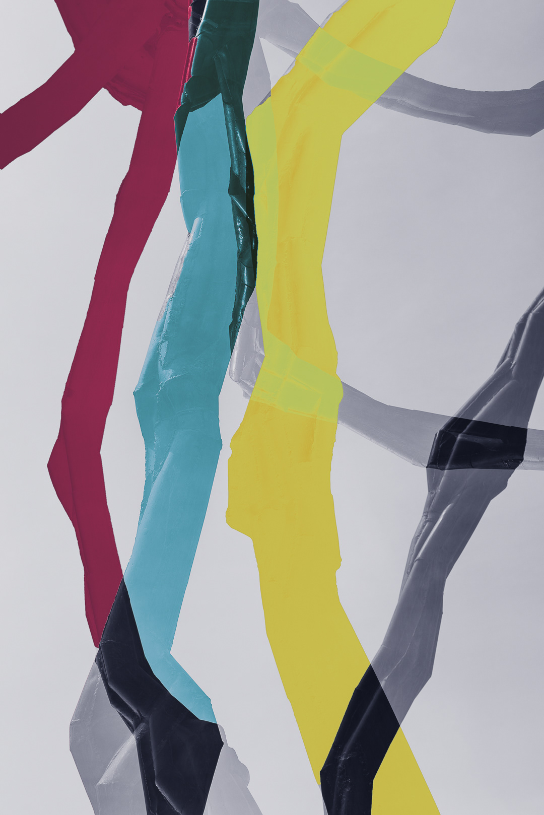 Maman abstract tri