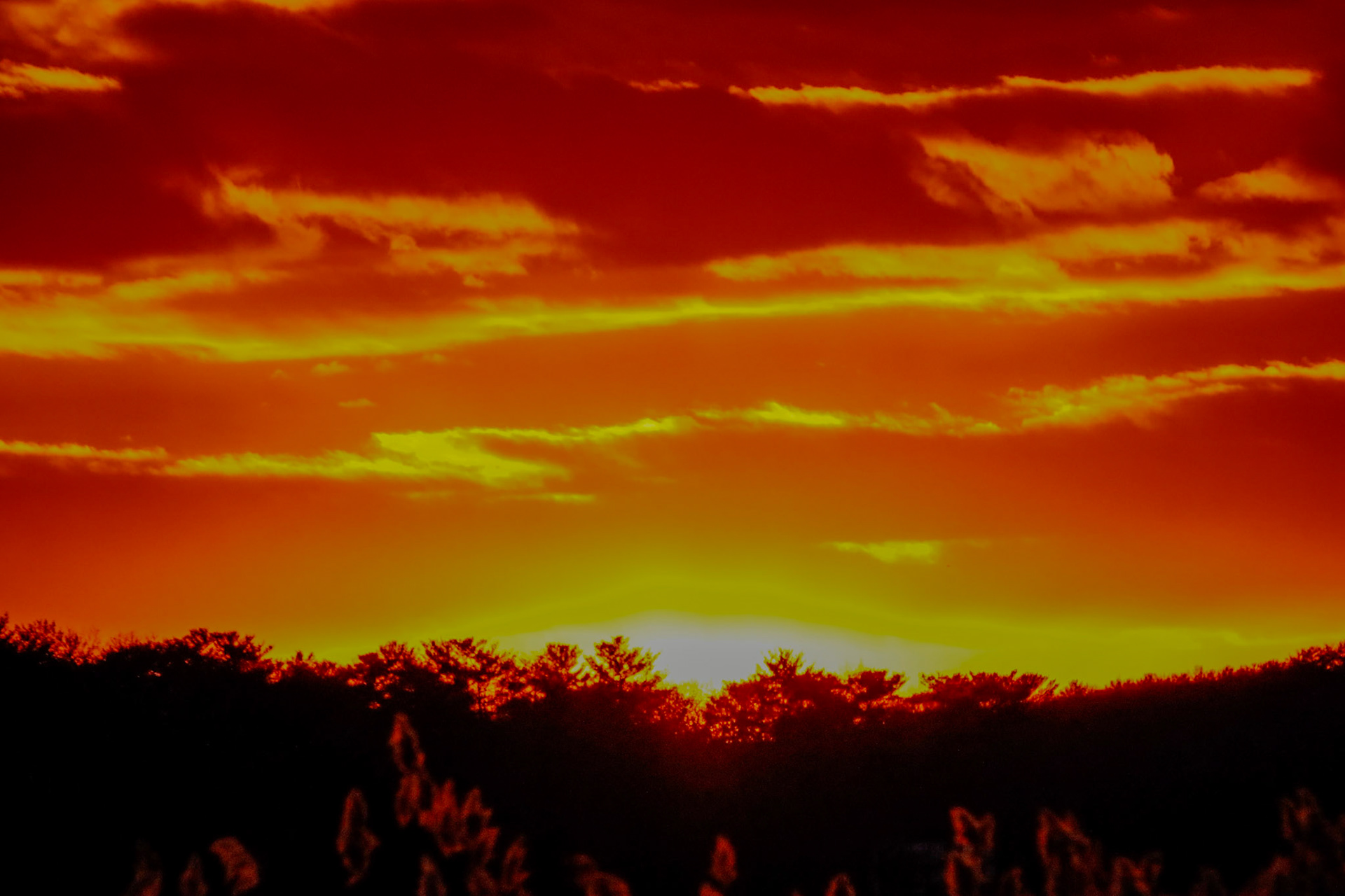 sunset Janurary 4, 2025