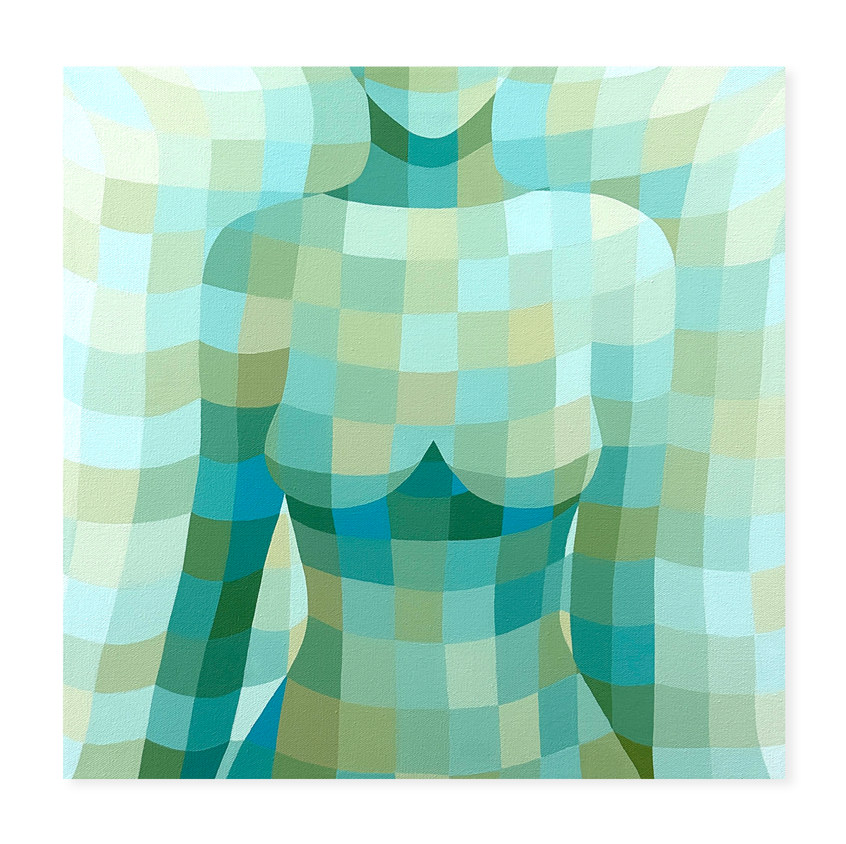 Unrelenting, 20"x20"