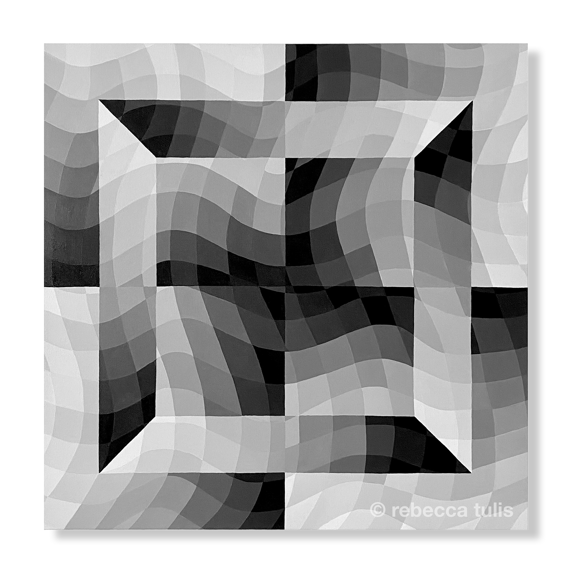 Square Off, 30x30in
