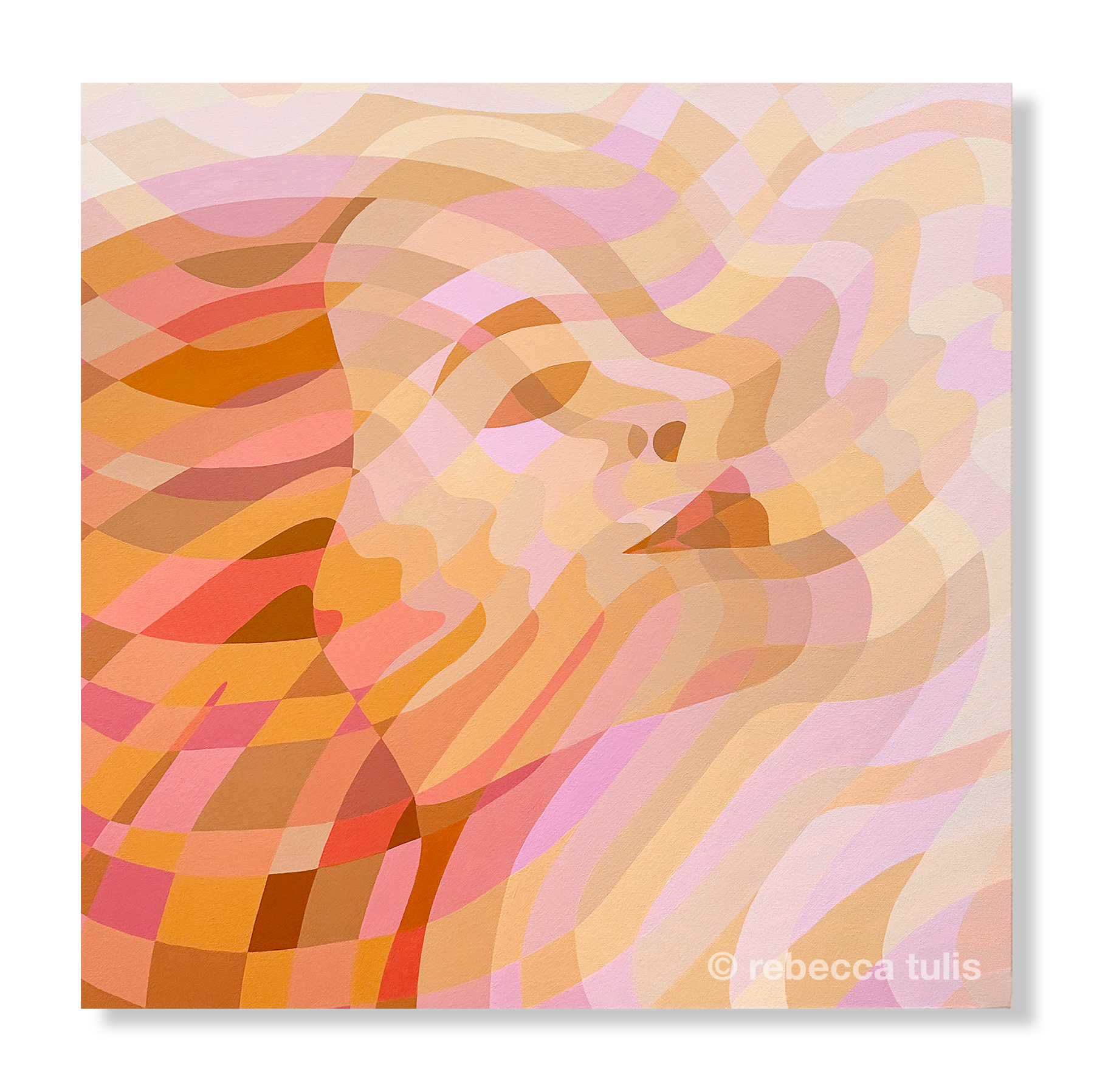 Free as a Bird, 40x40in