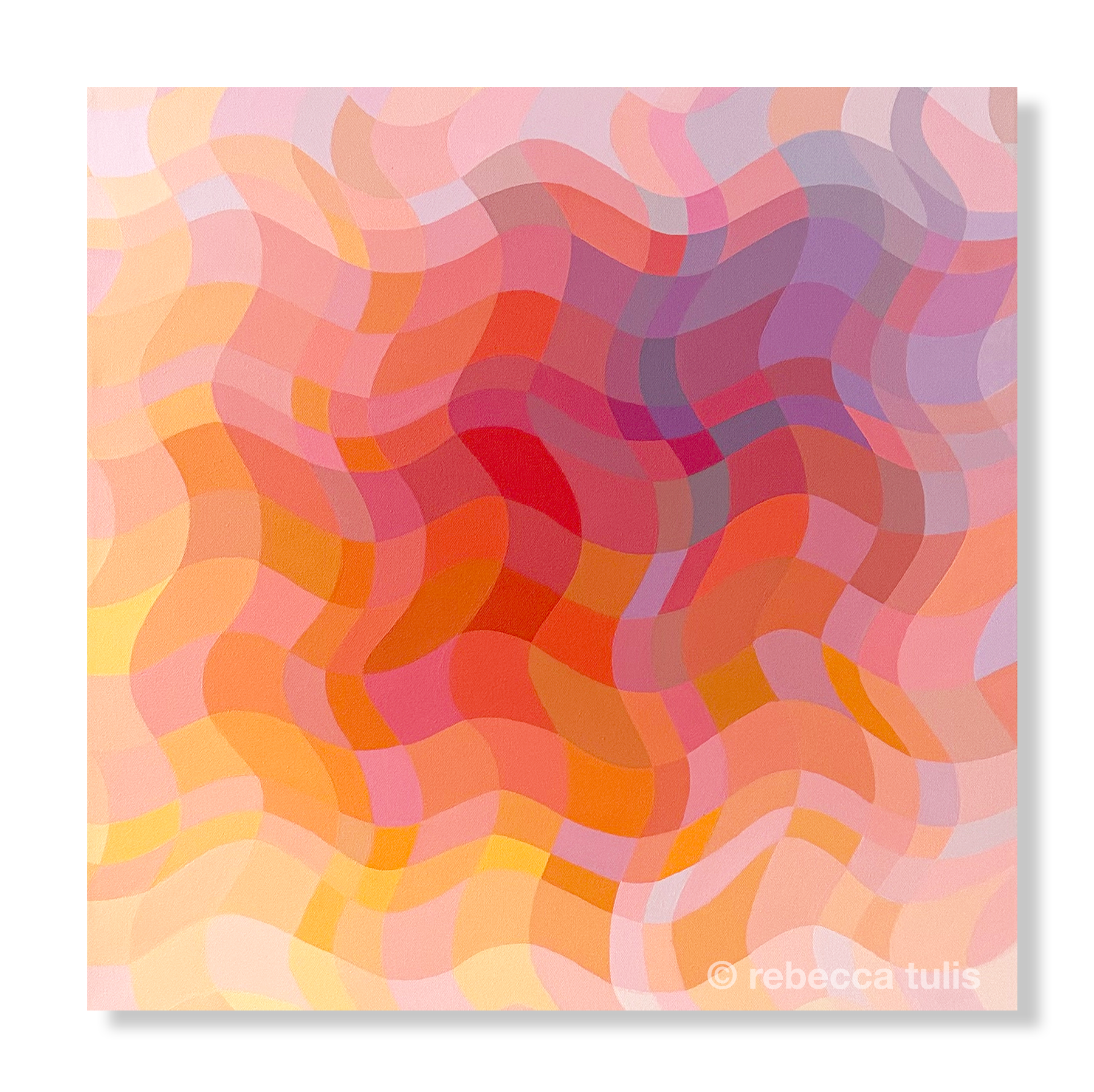 Like a Peach, 24x24in
