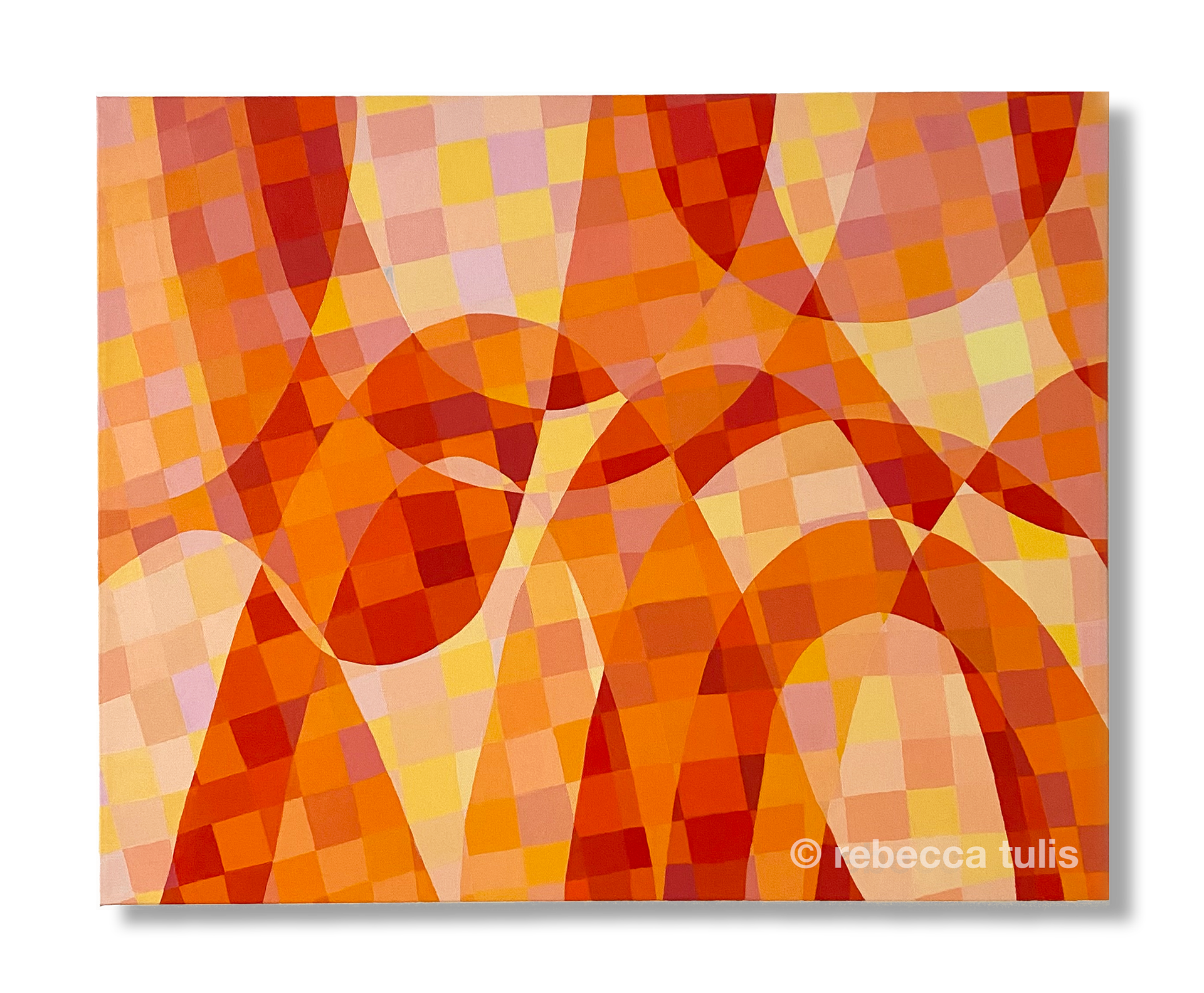 Orange Twist, 24x30in