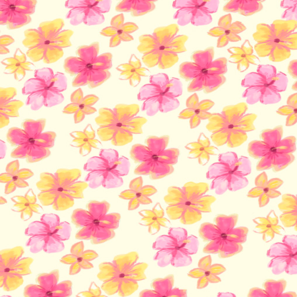Hibiscus Print, Digital; 2025
