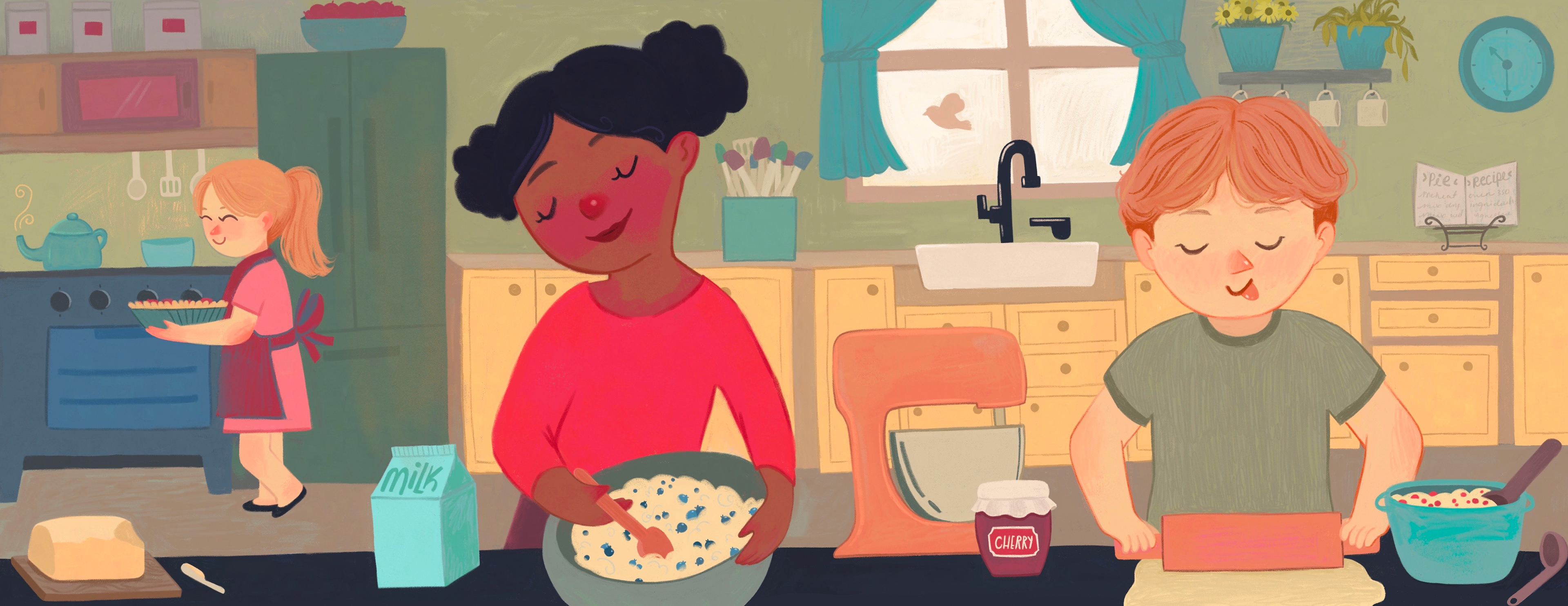 Kitchen Mice, Digital; 2023