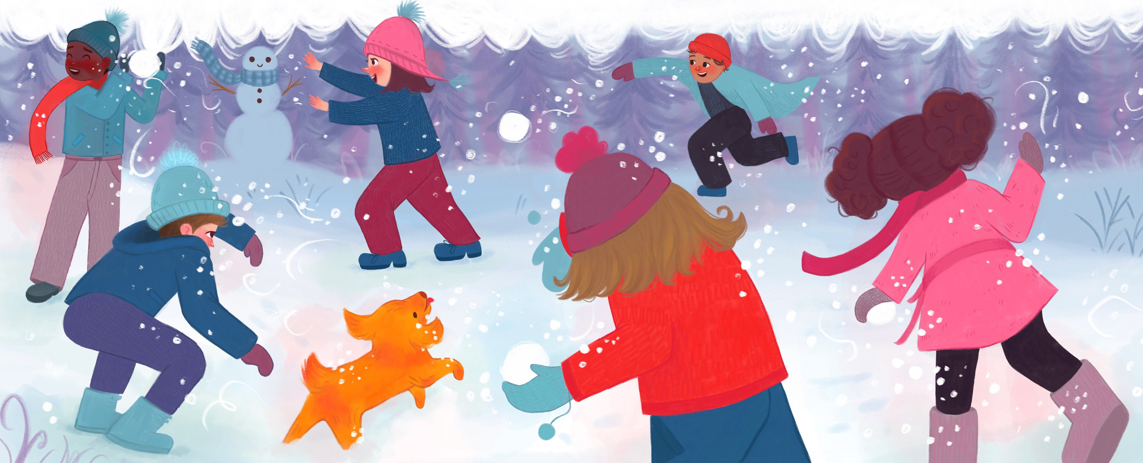 Snowball Fight, Digital; 2023
