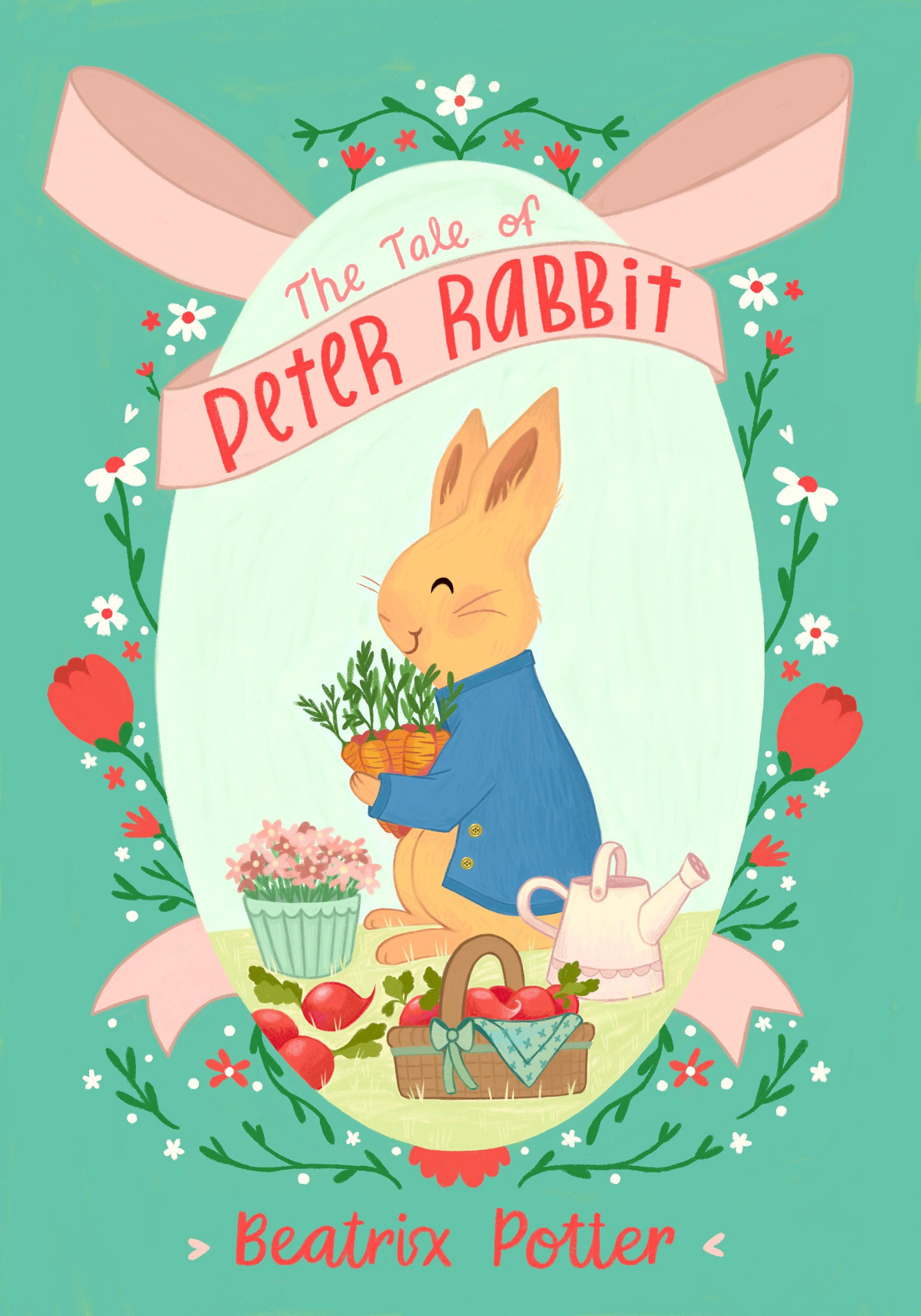 Peter Rabbit book redesign, Digital; 2024