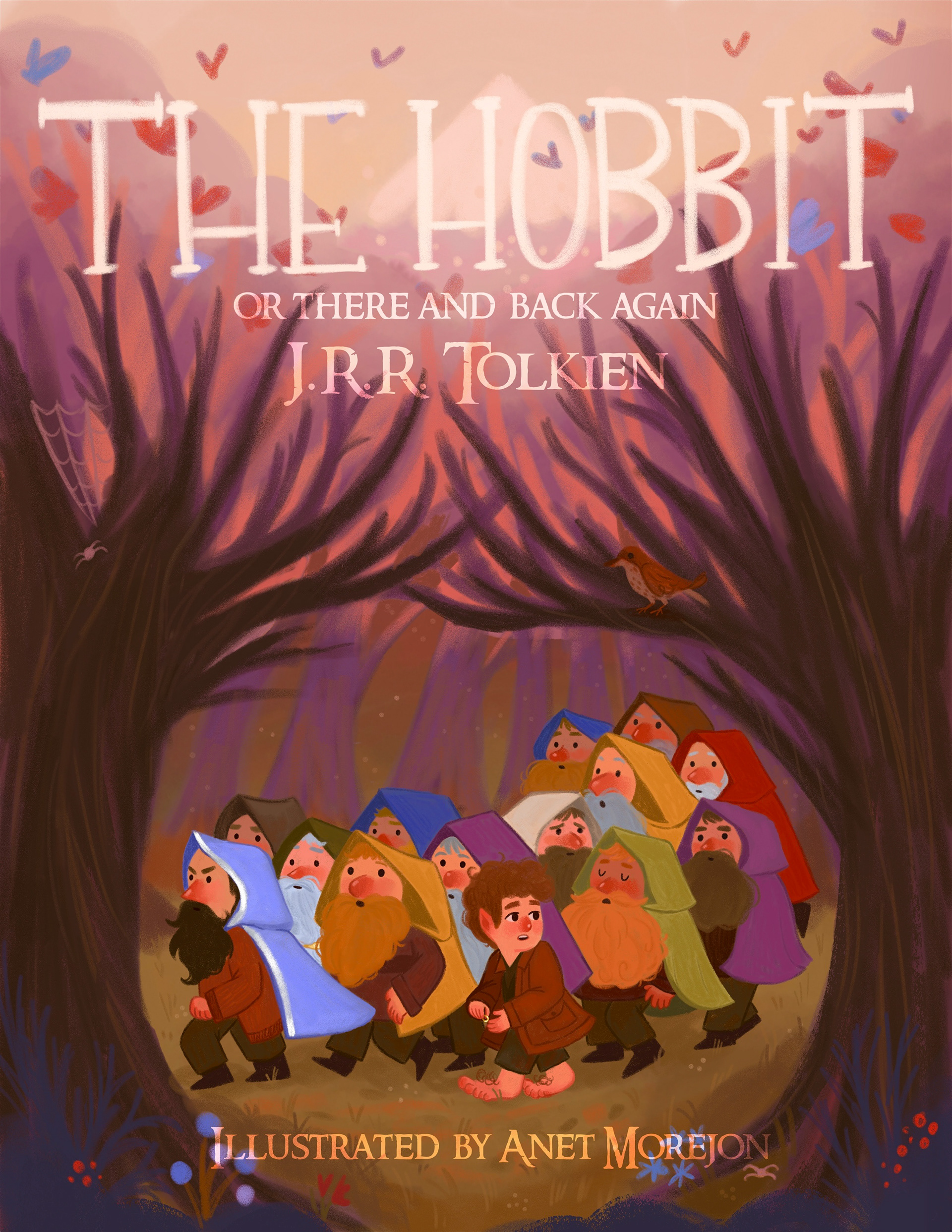 The Hobbit Book Cover, Digital; 2023