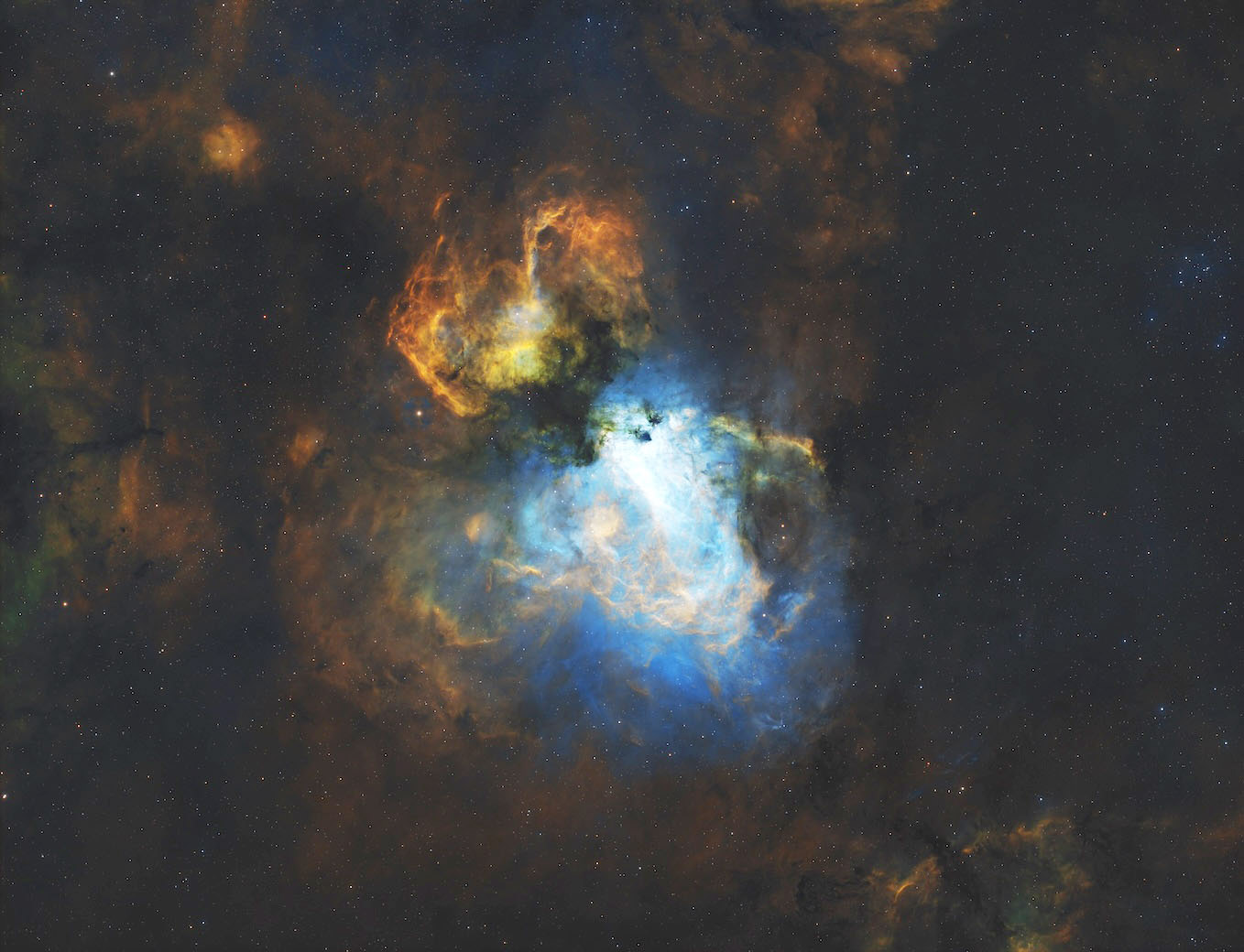 Junior - "The Swan Nebula" by Charlie Marzolla