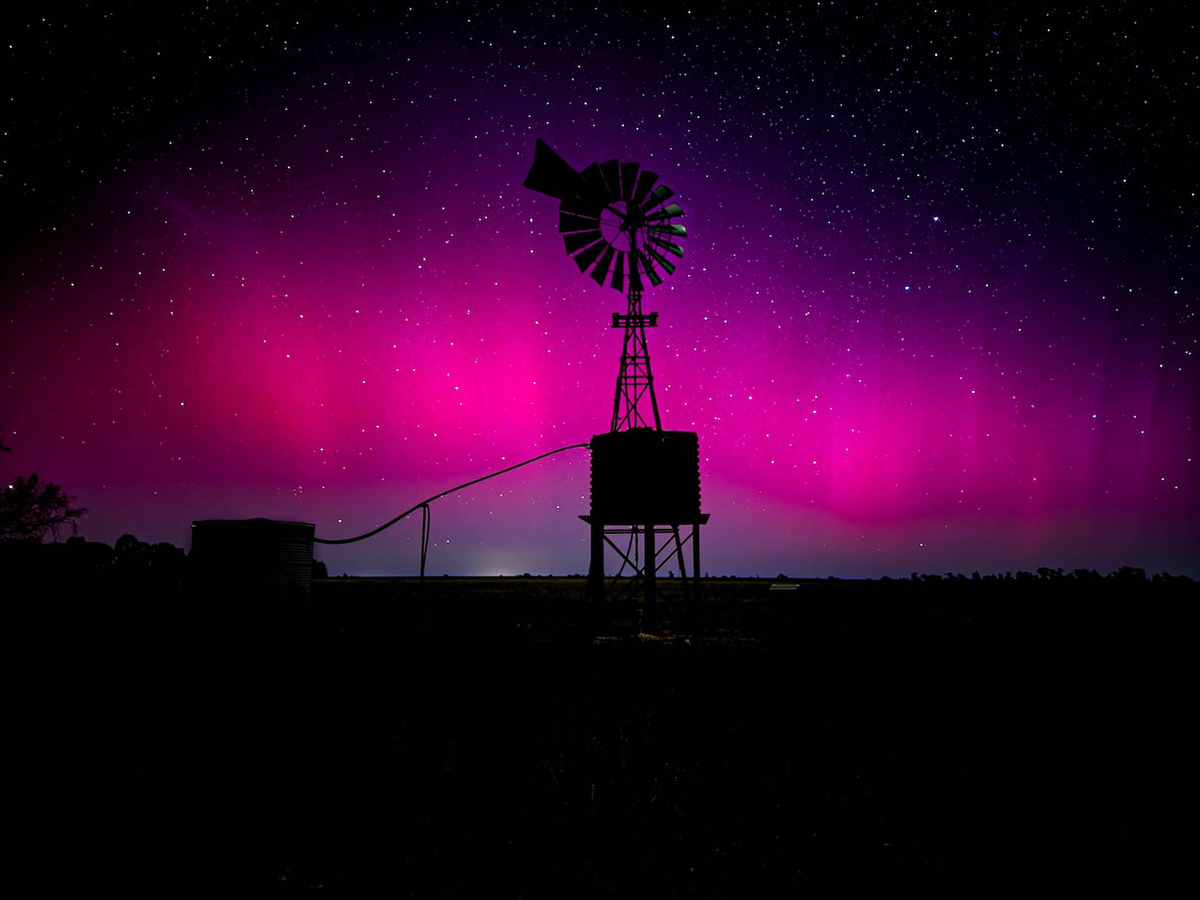 Smartphone Astrophotography - "Echos Beneath Aurora Australis" by Sharon Woods