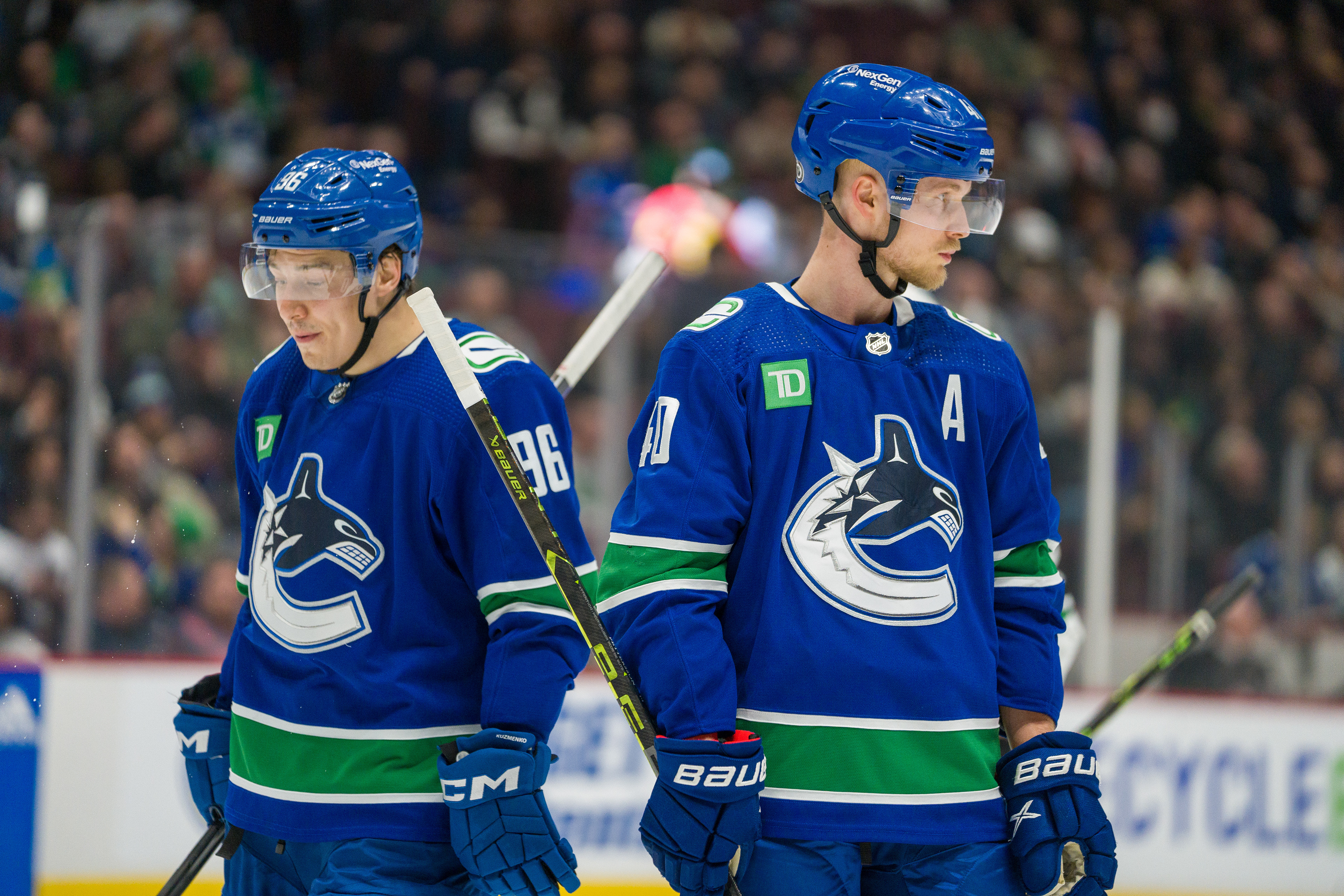 Andre Kuzmenko and Elias Pettersson | Vancouver Canucks vs. Dallas Stars 03.14.23