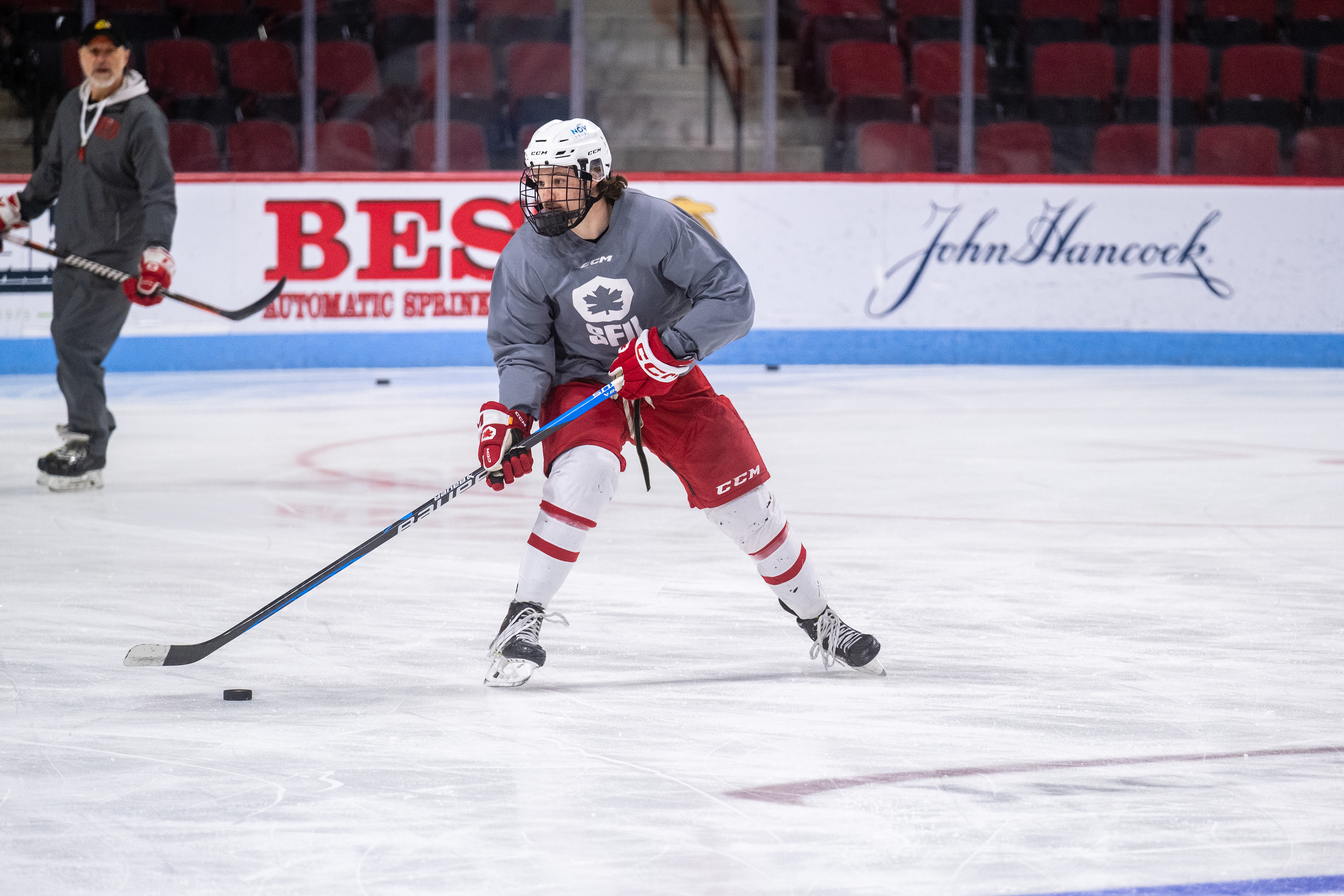 Buddy Johnson | Simon Fraser Practice at Boston University 01.05.24