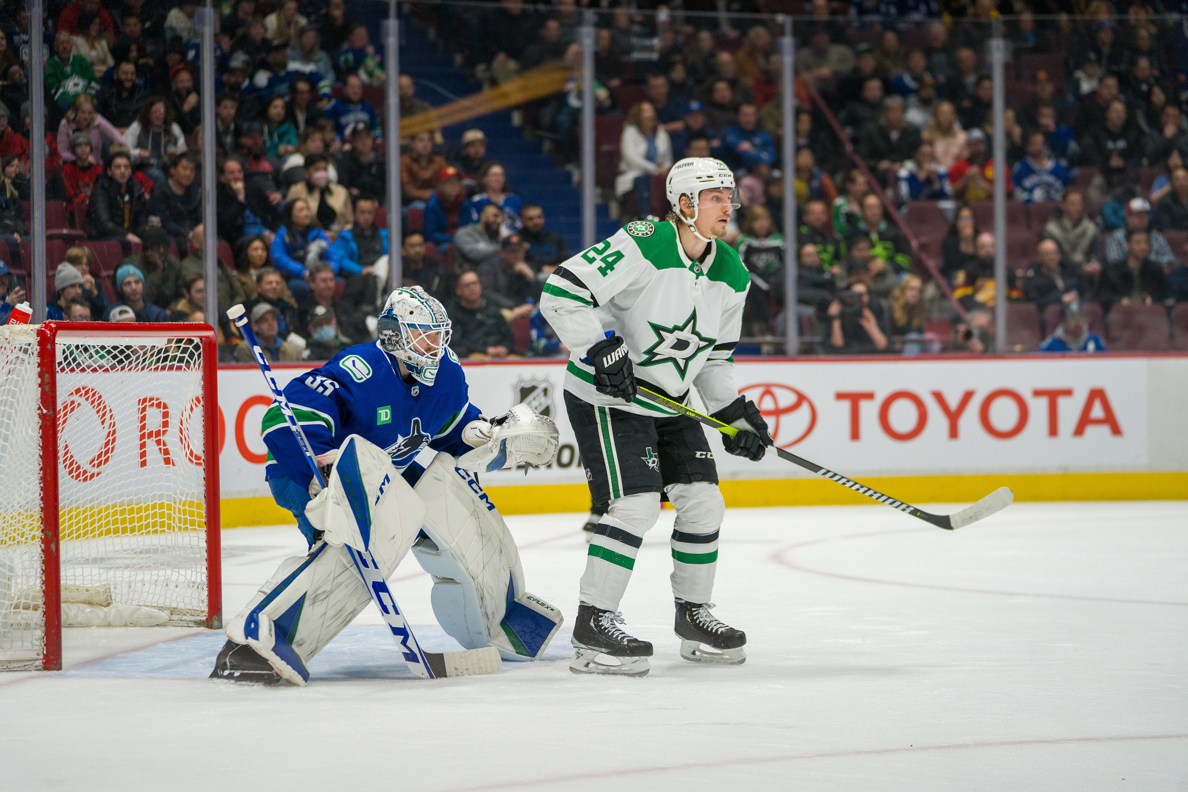 Thatcher Demko and Roope Hintz | Vancouver Canucks vs. Dallas Stars 03.14.23