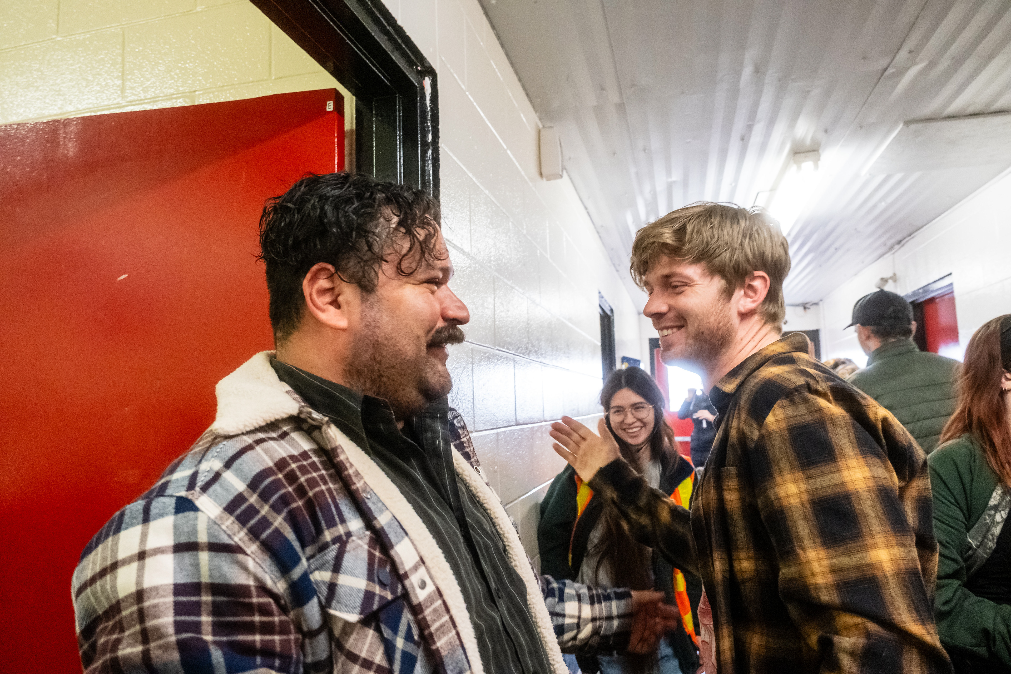 Director Cody Lighting, Executive Producer Sam Miller