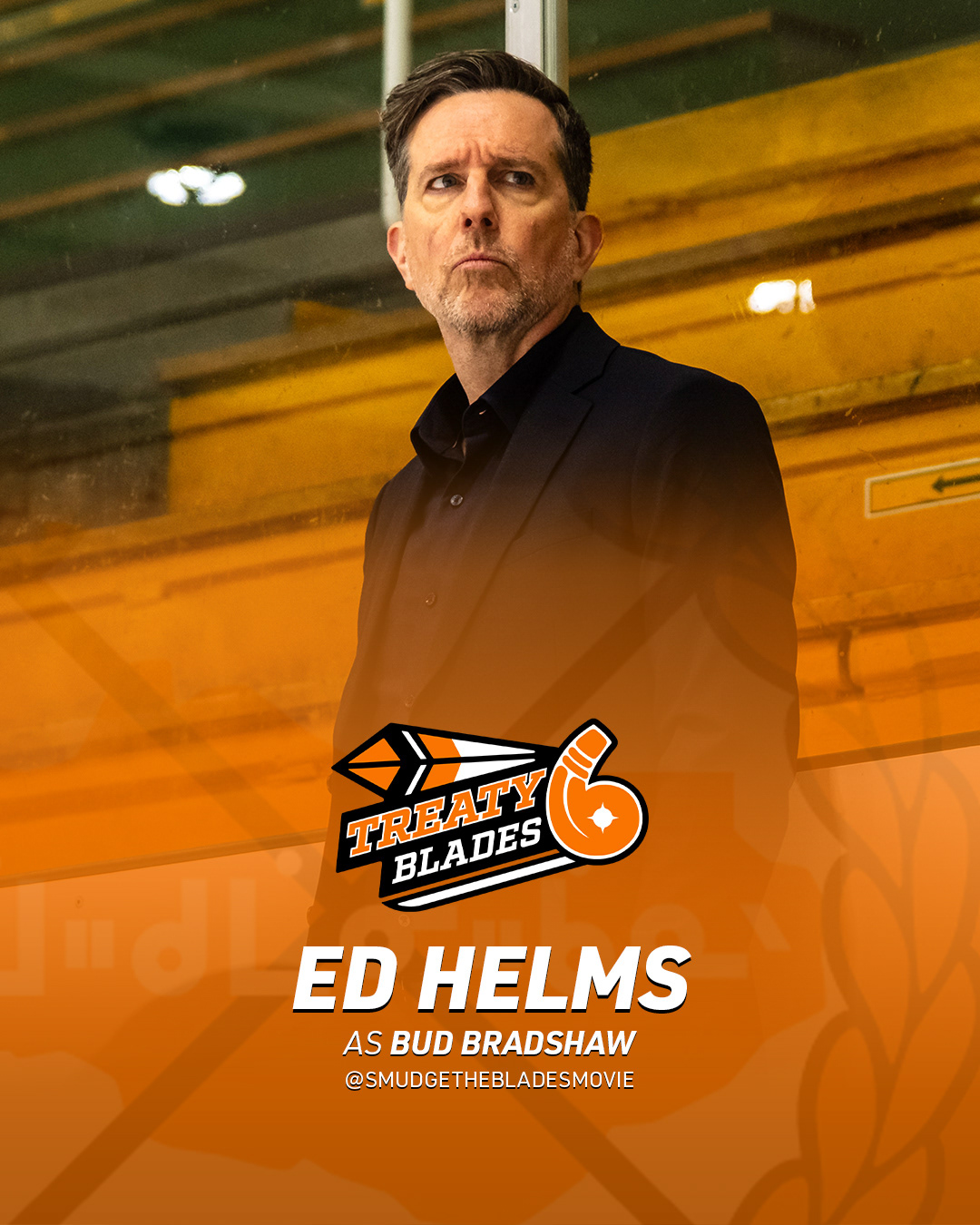 Cast Introduction graphic for Ed Helms