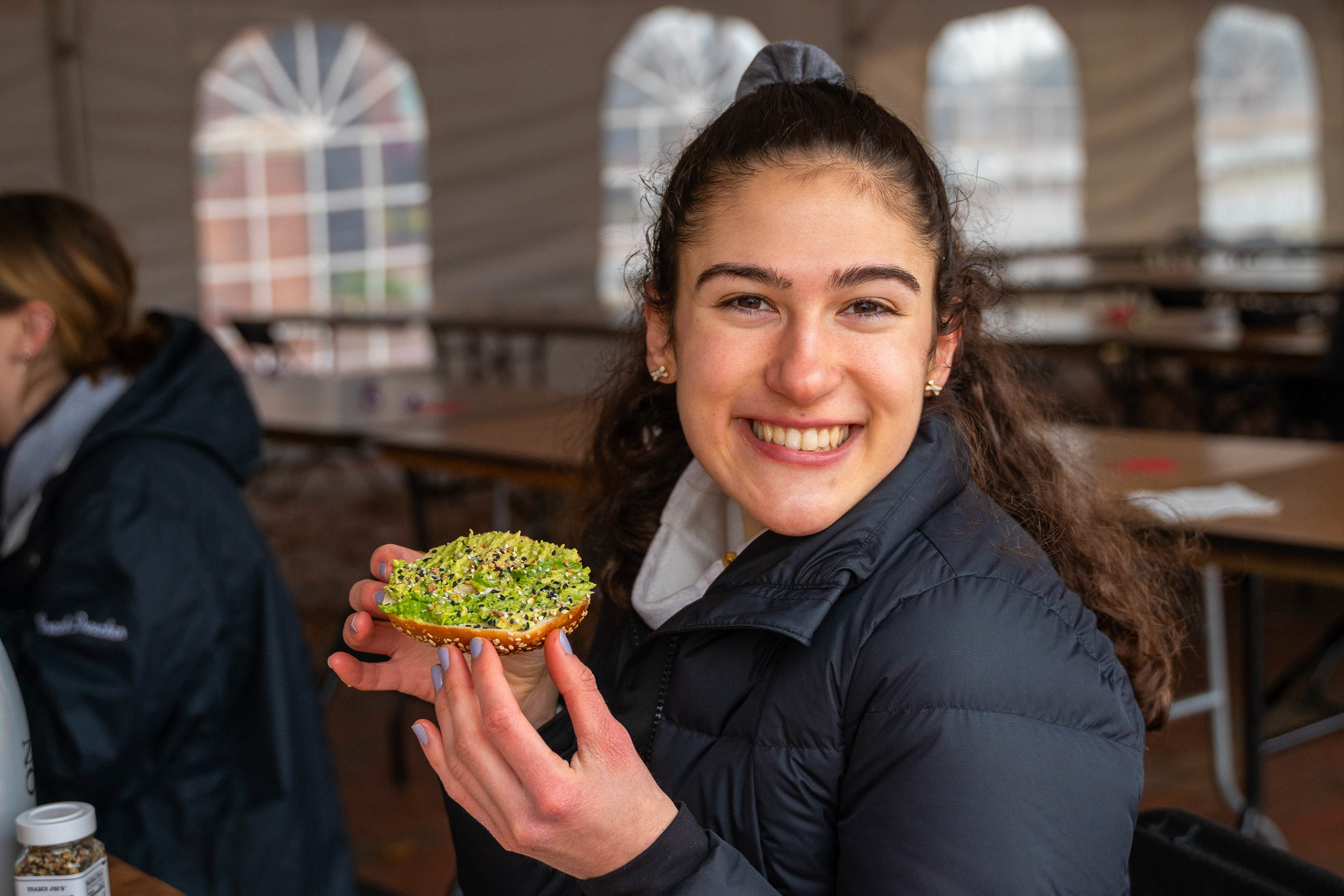 Photo of students at Elon University Hillel