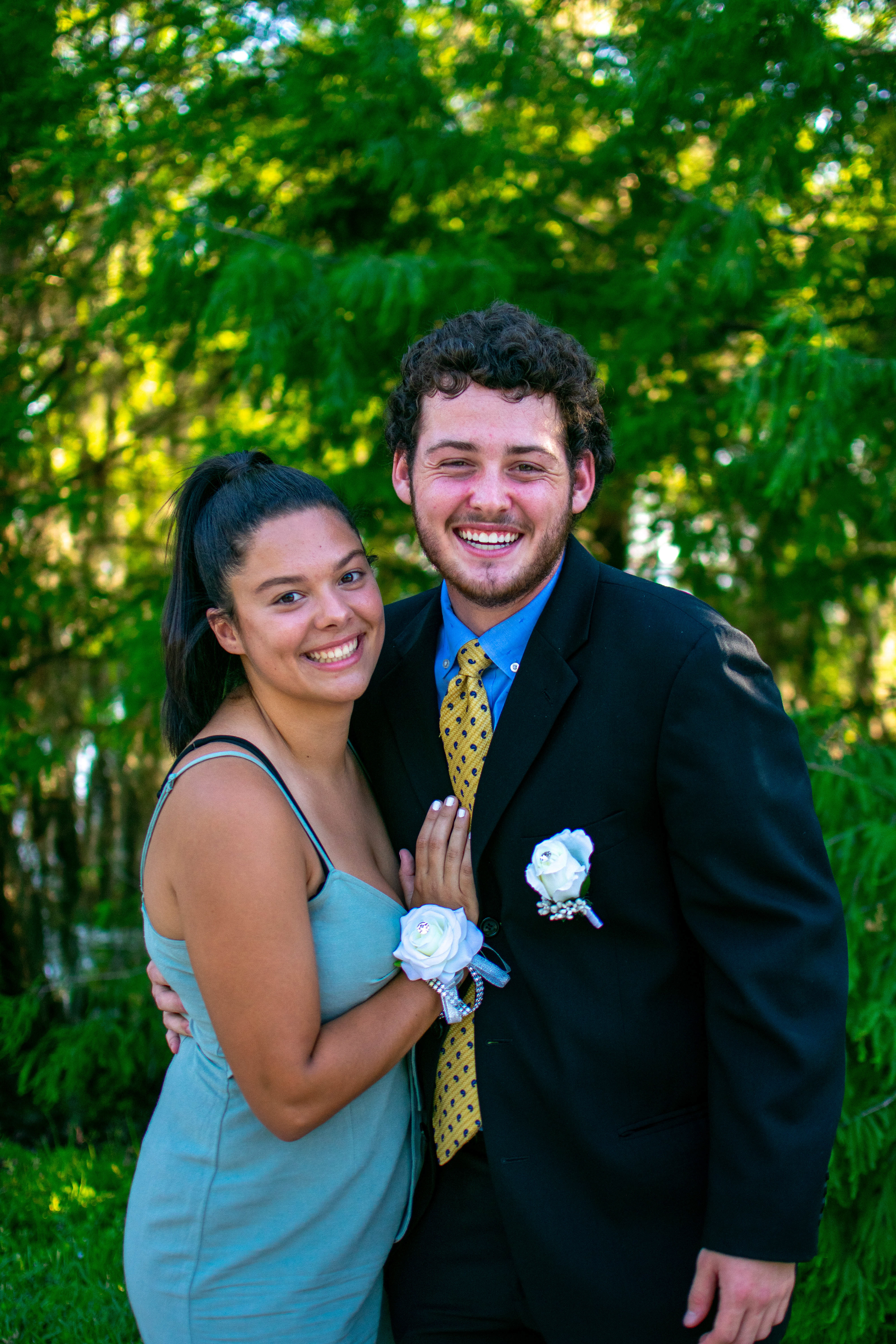 Photo of woman and man