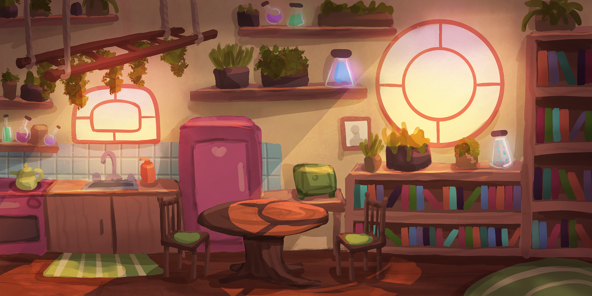 Psychics Abode Environment Concept