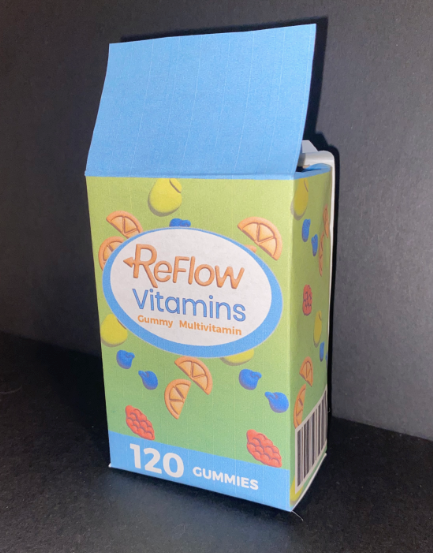 Final assembled 3D packaging