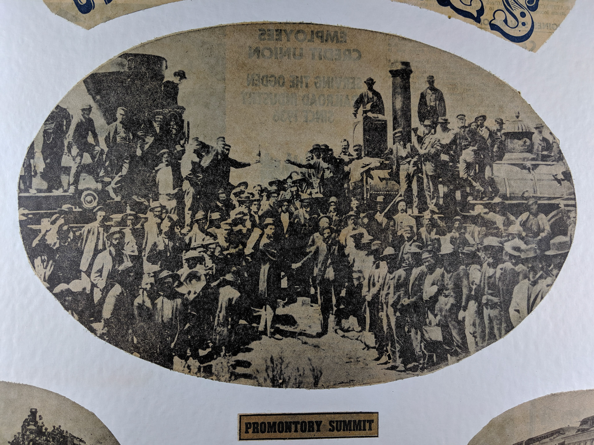 Ogden Standard-Examiner, May 4, 1969. Bernice Gibbs Anderson Collection, Golden Spike NHP, NPS