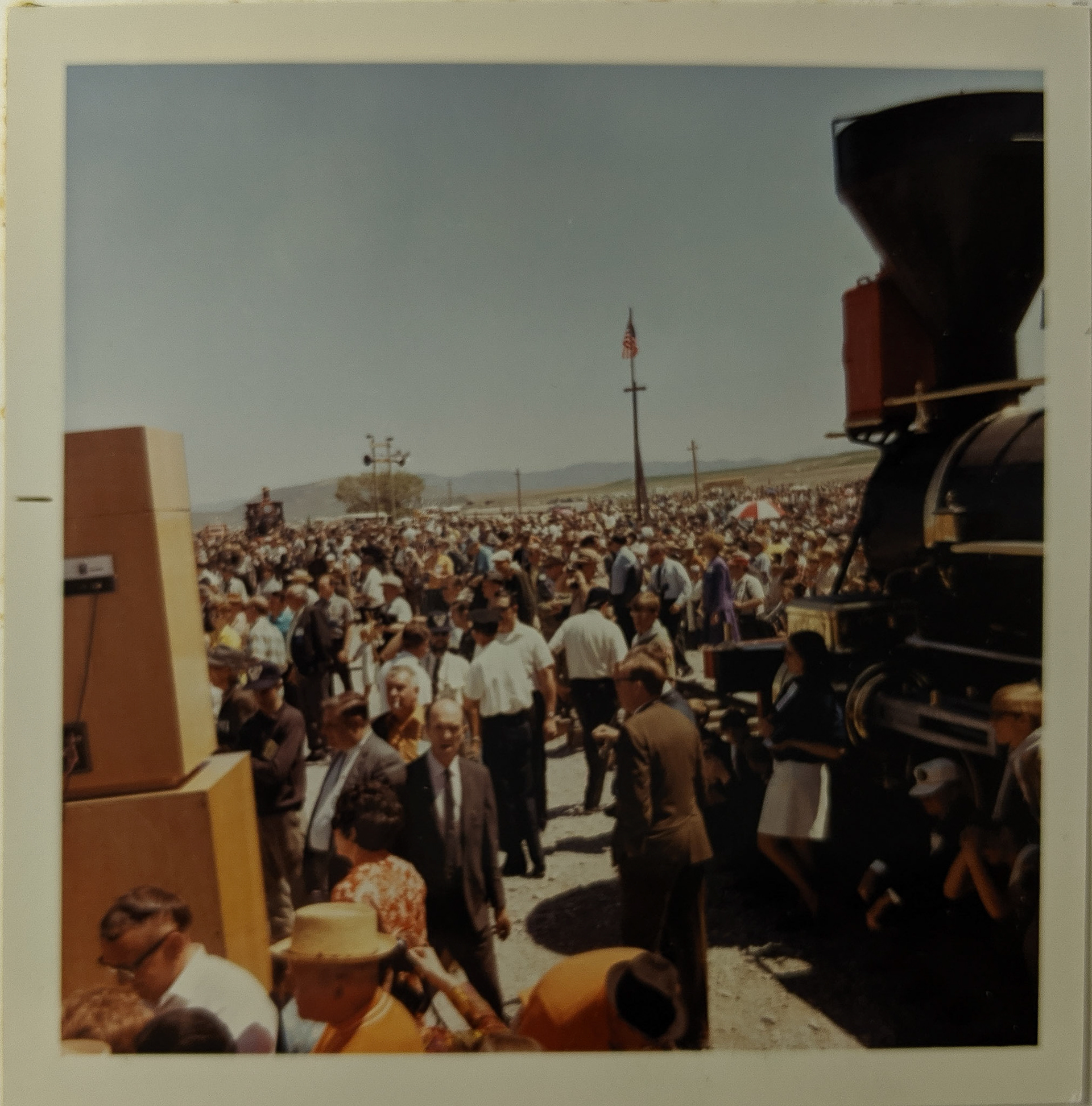 Color photos, 1969 Golden Spike Centennial, Bernice Gibbs Anderson Collection, NPS
