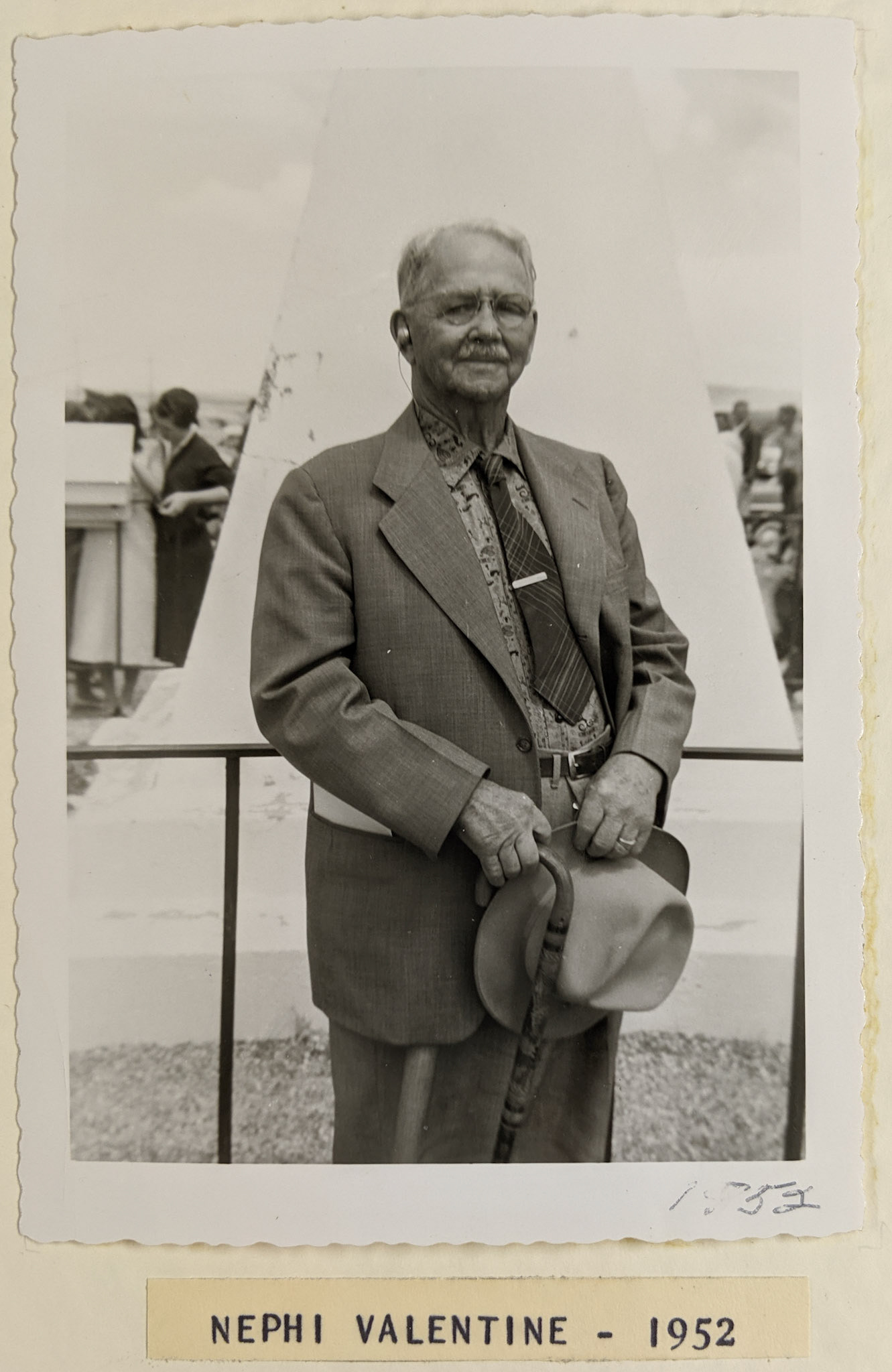 Nephi Valentine, 1952, Bernice Gibbs Anderson Collection, NPS