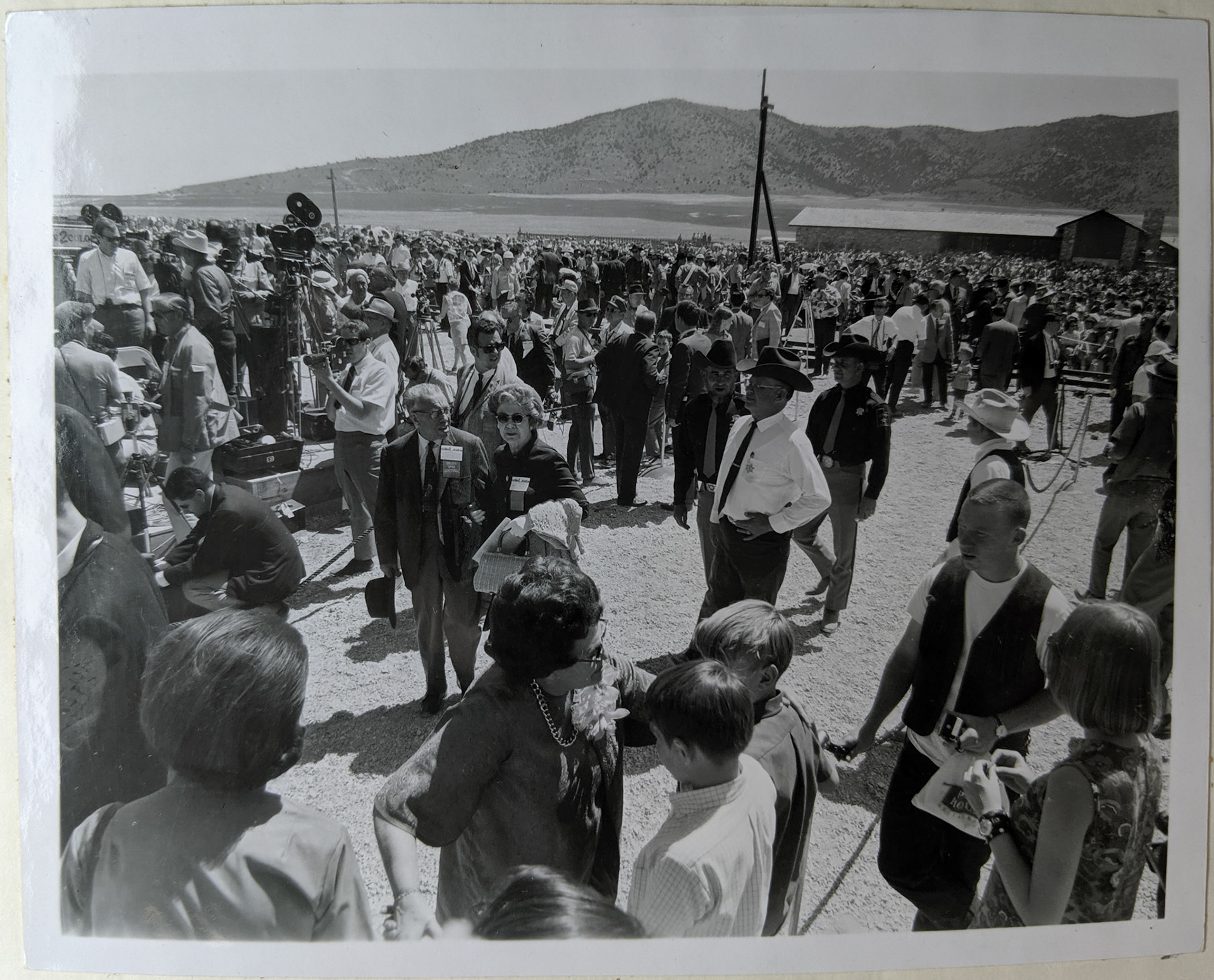 Bernice Gibbs Anderson, foreground, with corsage, May 10. 1969. Bernice Gibbs Anderson Collection, NPS