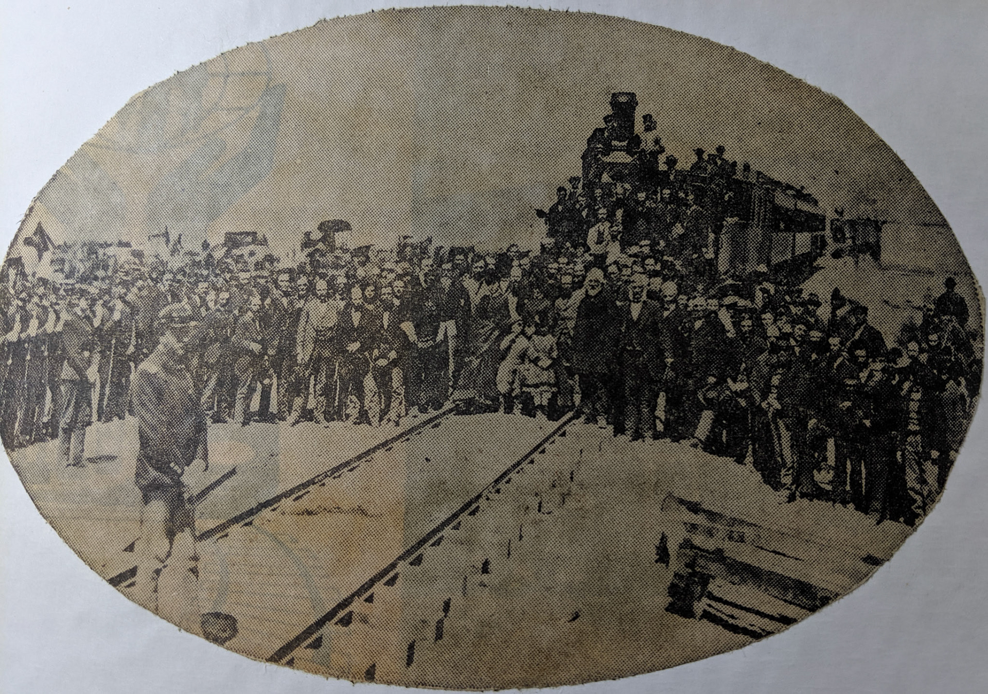 Ogden Standard-Examiner, May 4, 1969. Bernice Gibbs Anderson Collection, Golden Spike NHP, NPS