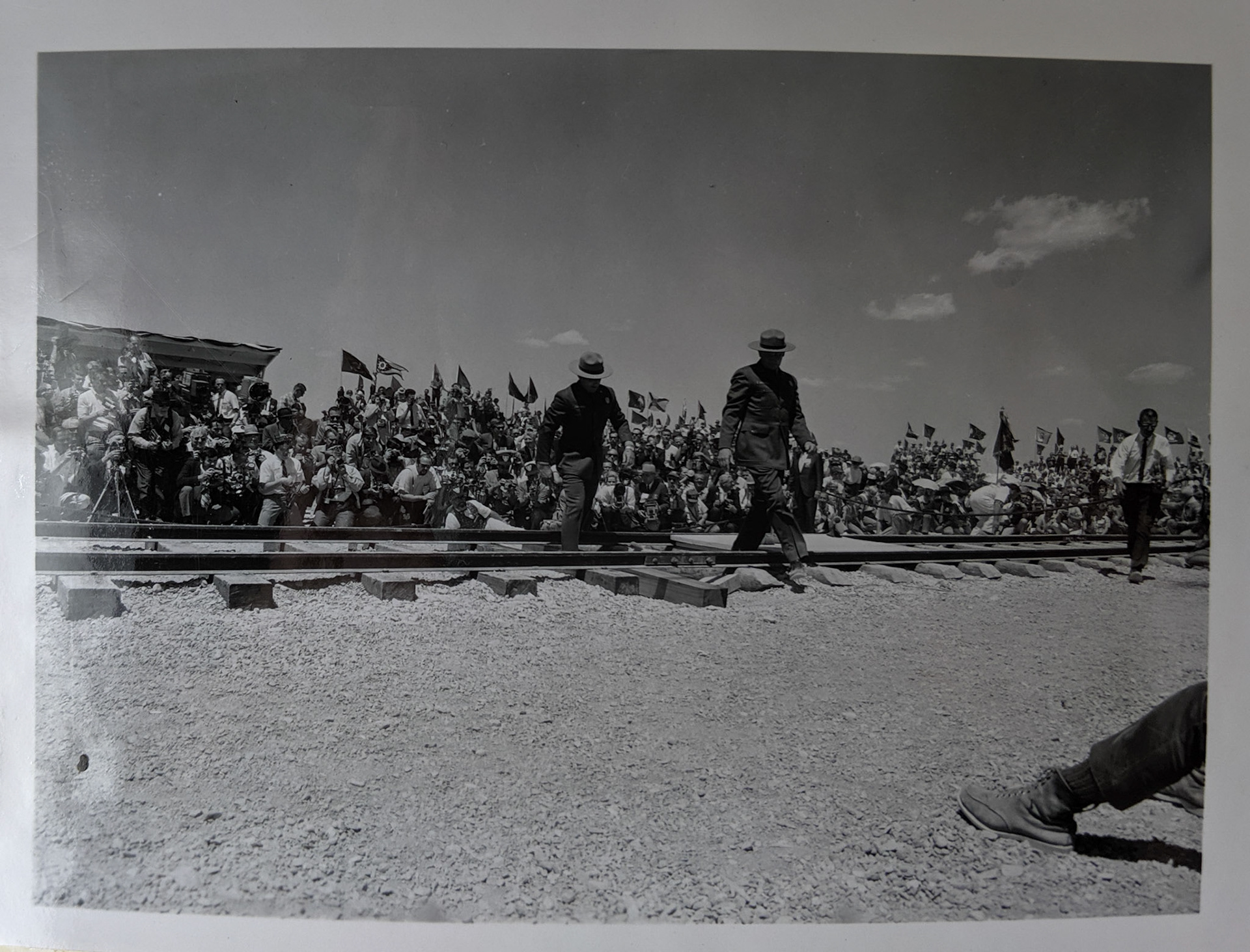 Golden Spike Centennial, 1969, Bernice Gibbs Anderson Collection, NPS