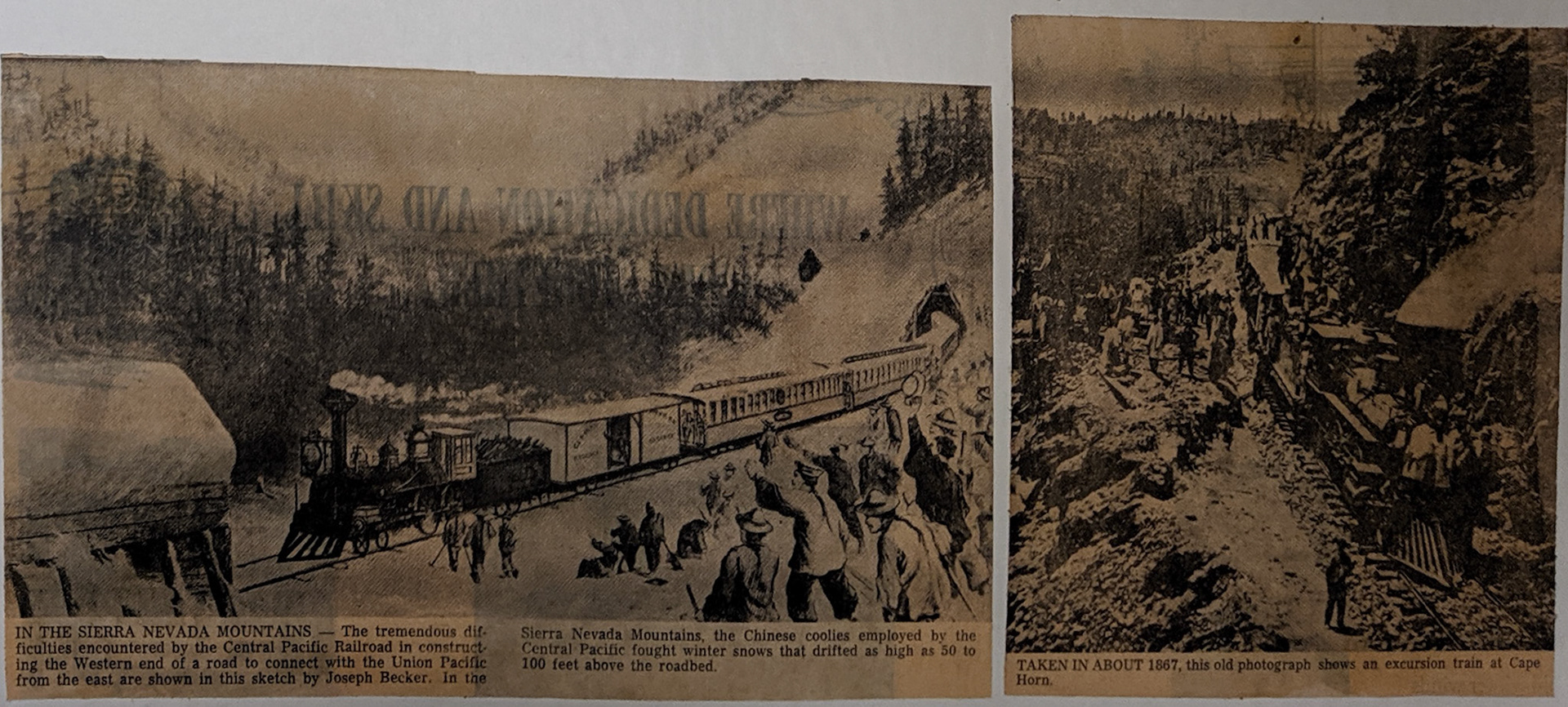 Newsclippings, Ogden Standard-Examiner, May 4, 1969. Bernice Gibbs Anderson Collection, NPS