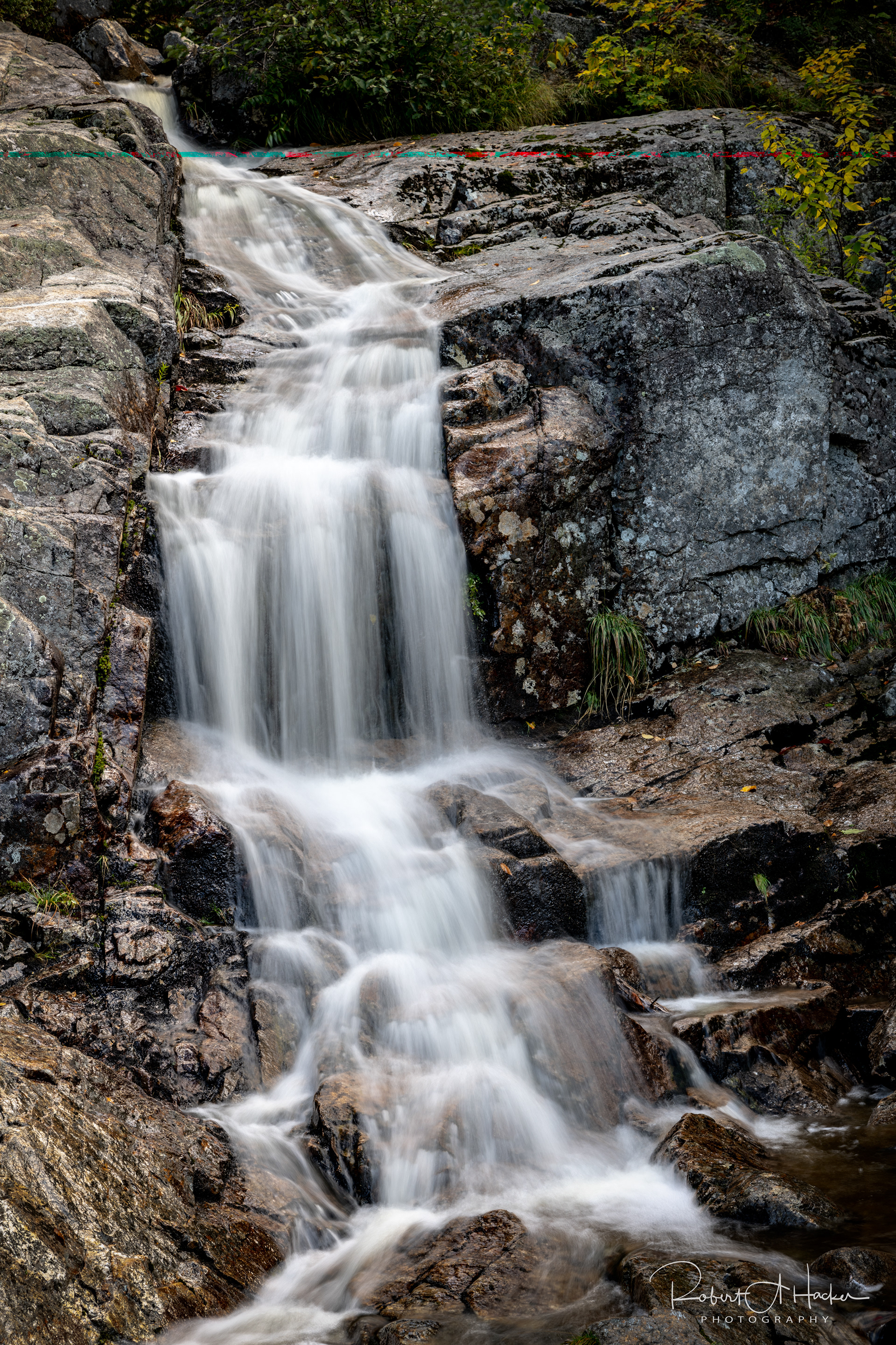 Flume Cascade along US-302, Crawford Notch State Park, NH 