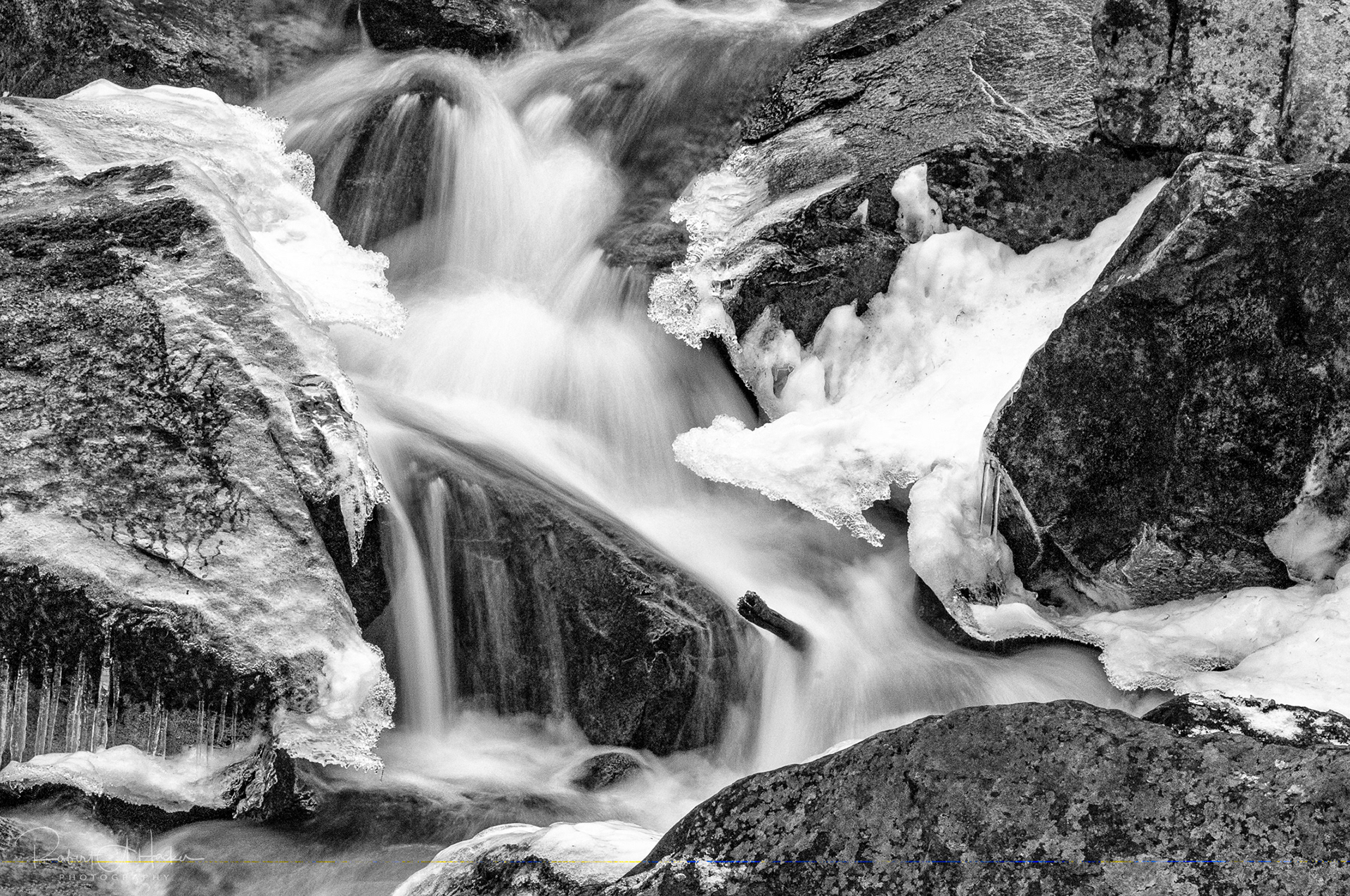 Yosemite Winter Cascade