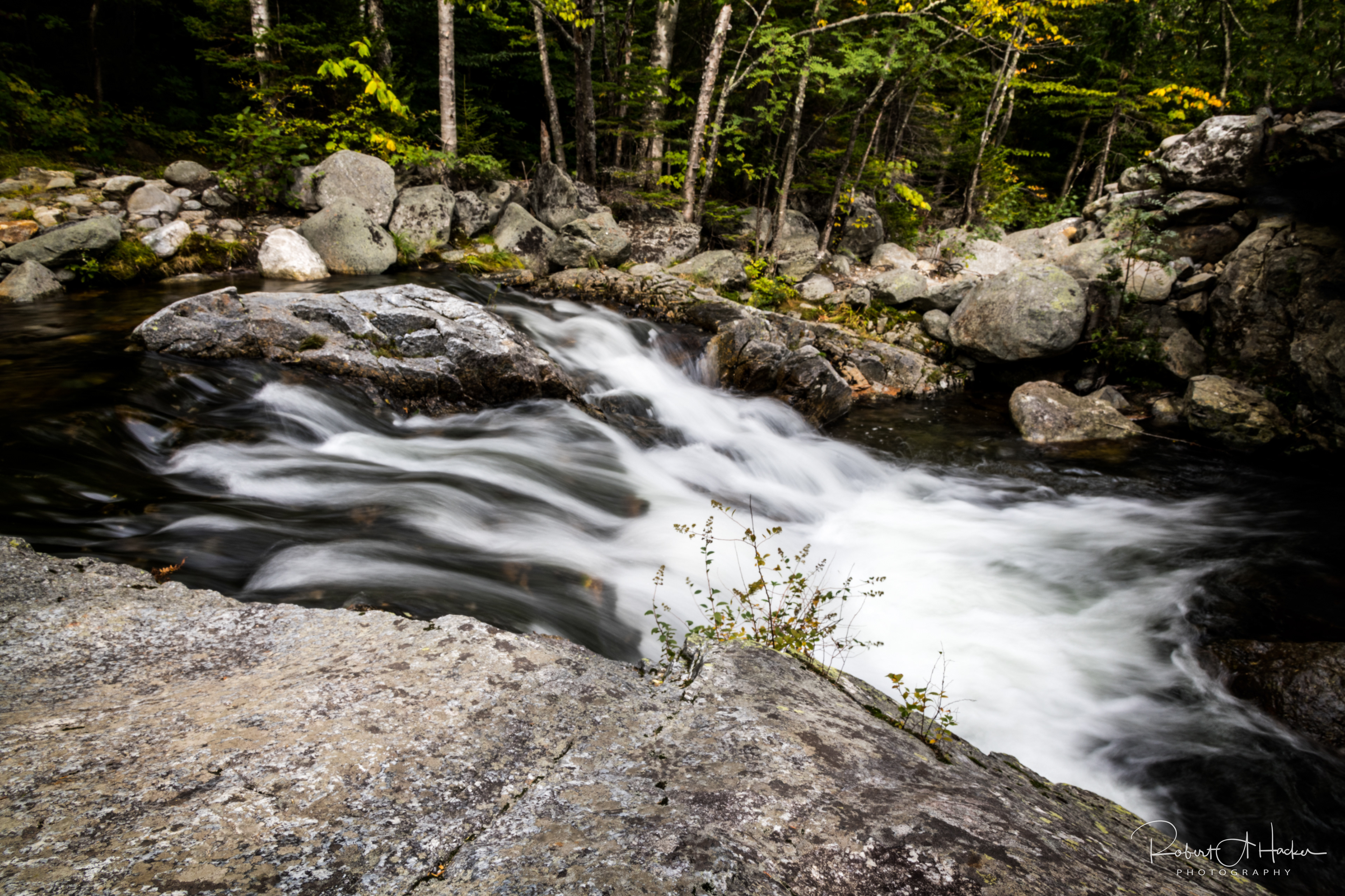 Cascade below Crystal Falls, Pinkham Notch on NH-16