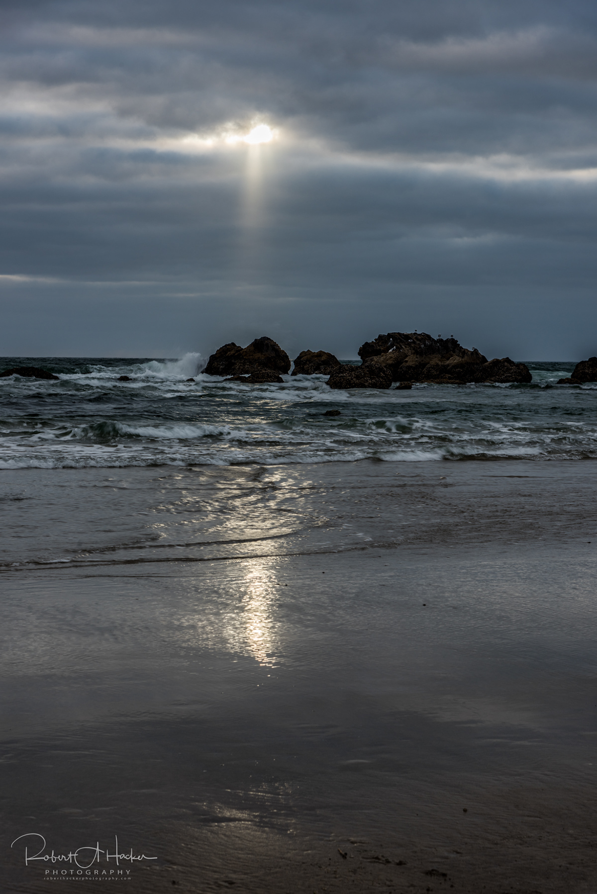 Sunset on Cannon Beach, Cannon Beach, Oregon