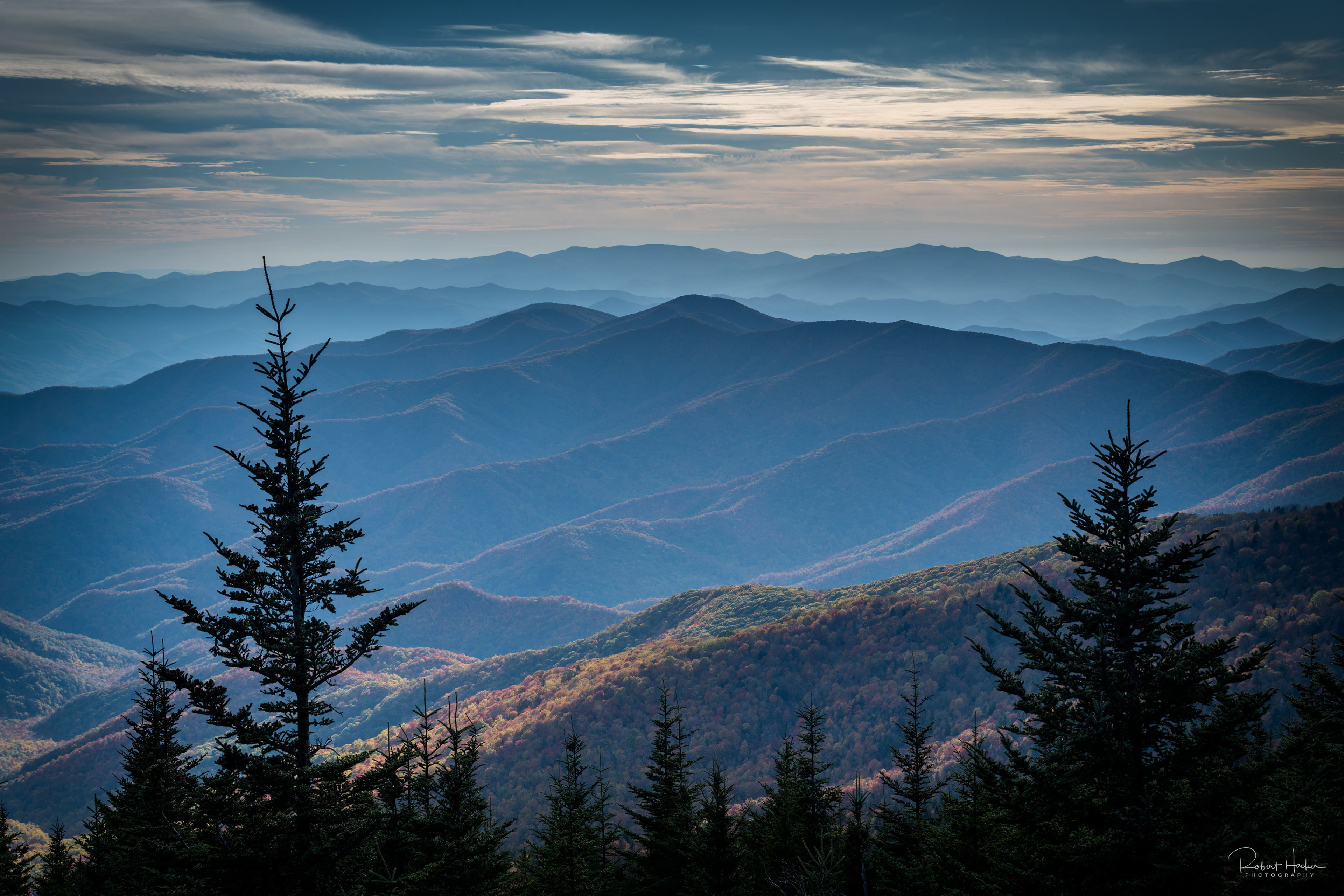 Clingman's Dome Sunset, Great Smoky Mountains National Park
