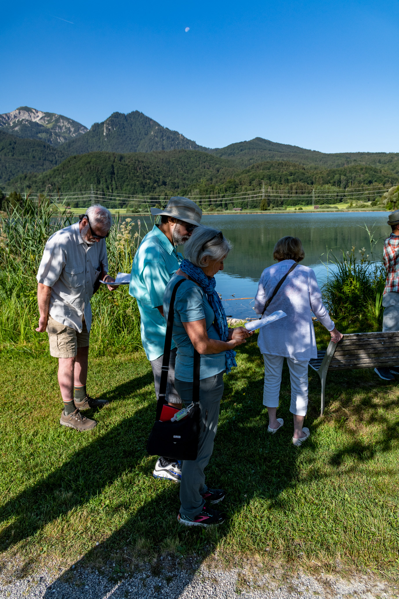 Morning Prayer at the lake