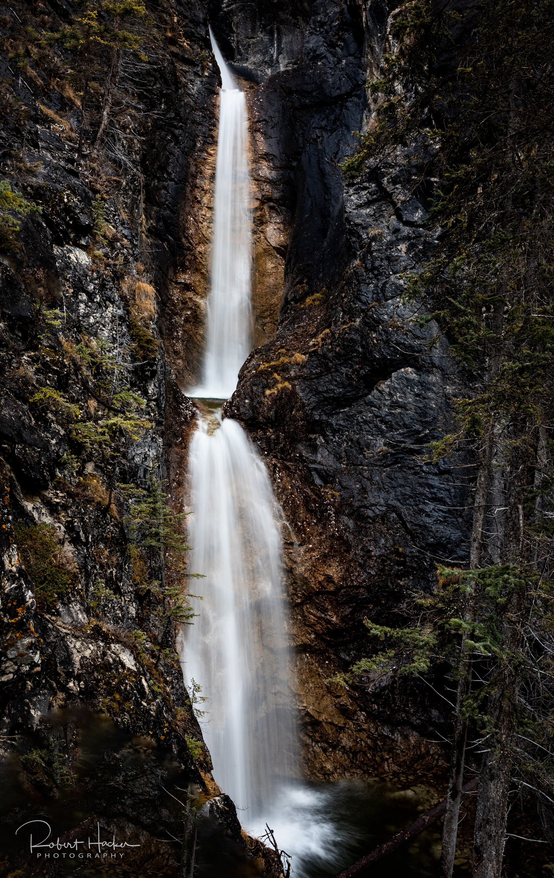 Silverton Falls, Banff National Park, Alberta, Canada
