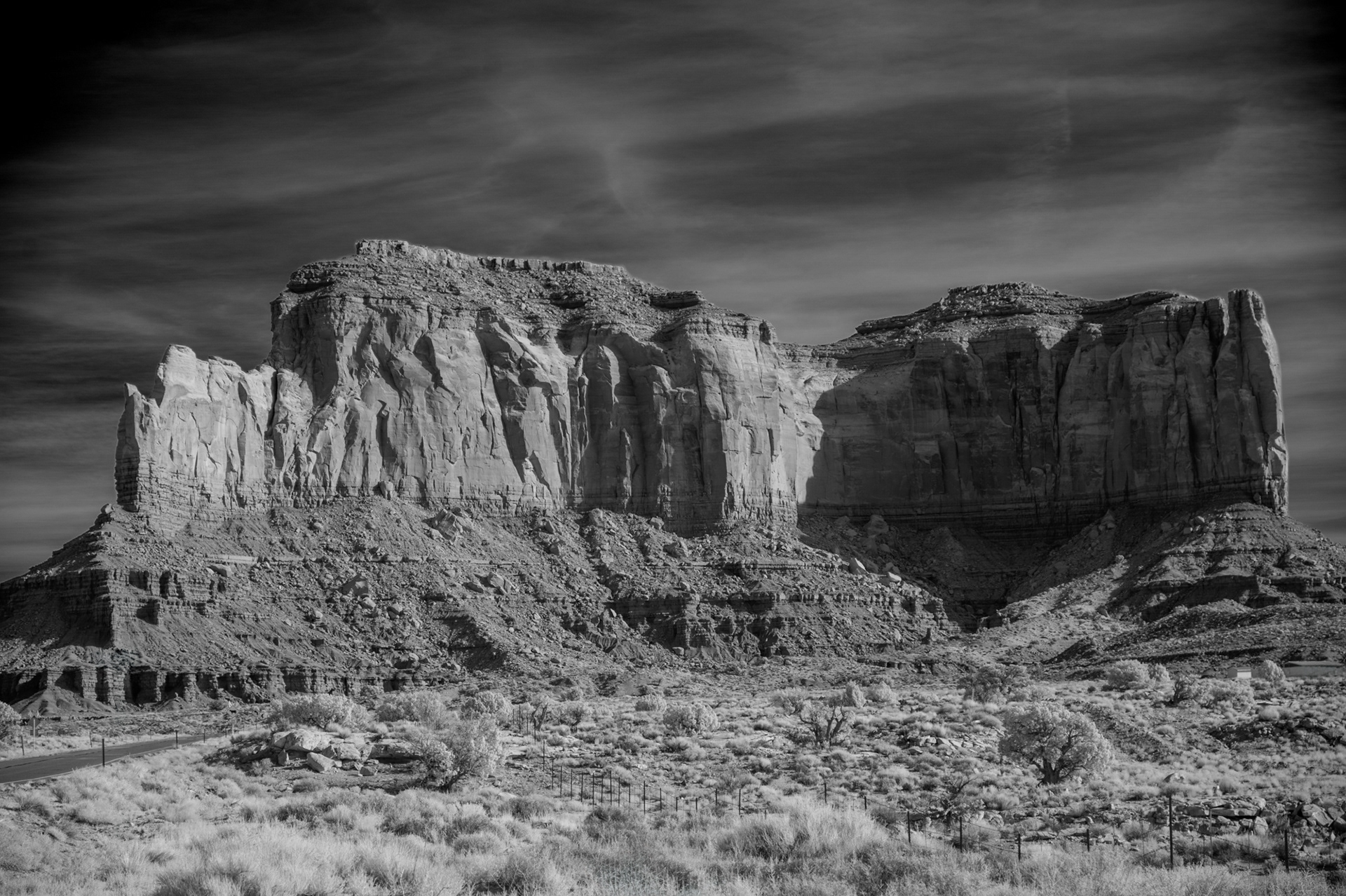 Sentinel Mesa, Monument Valley Navajo Tribal Park