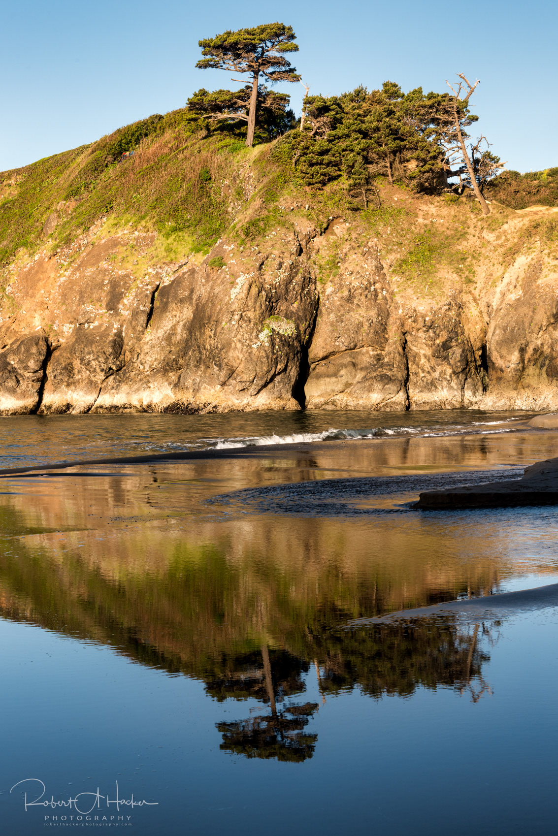 Sunrise at Battle Rock Wayside Park, Port Orford, Oregon