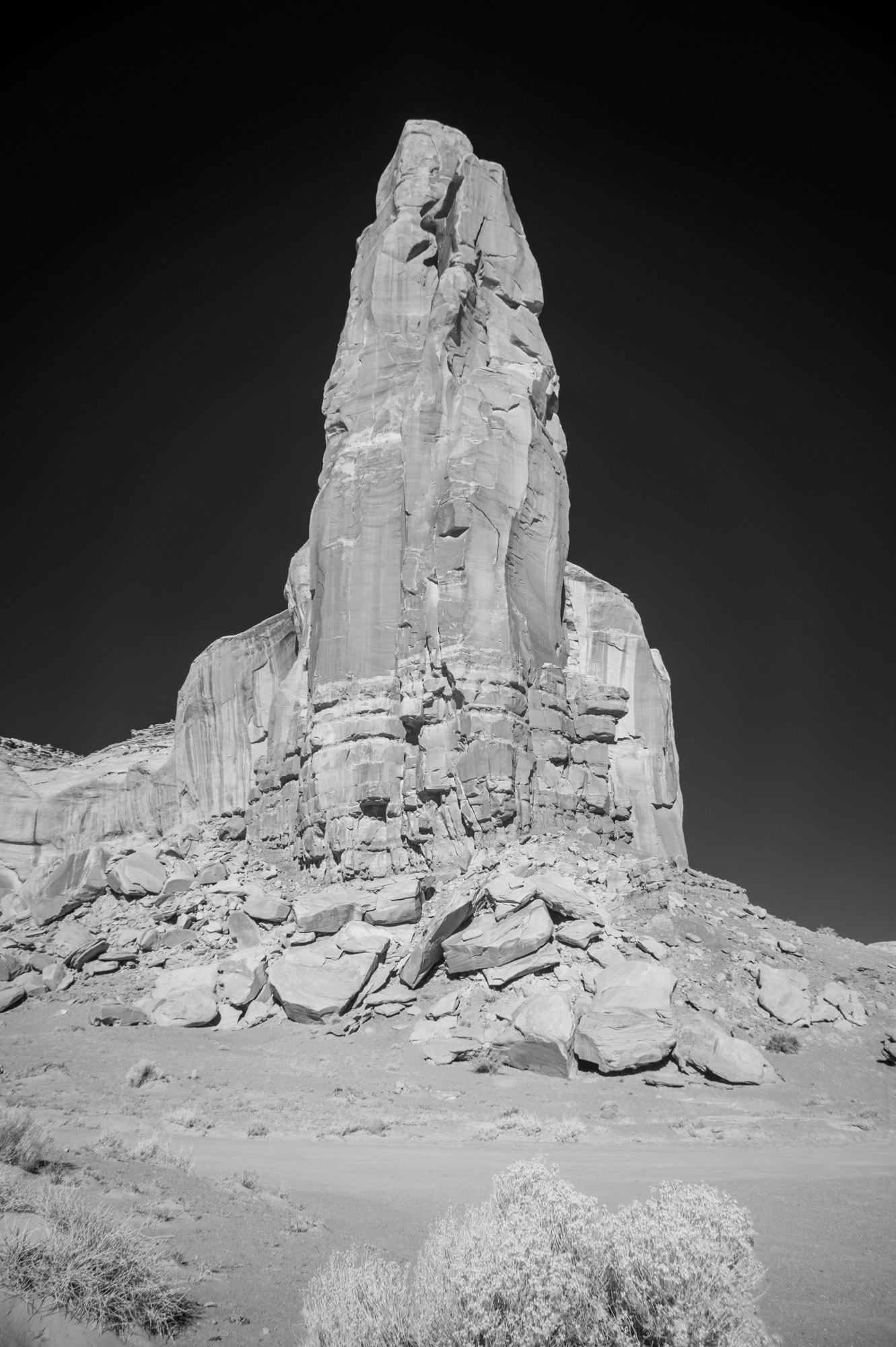 The Thumb formation, Monument Valley Navajo Tribal Park