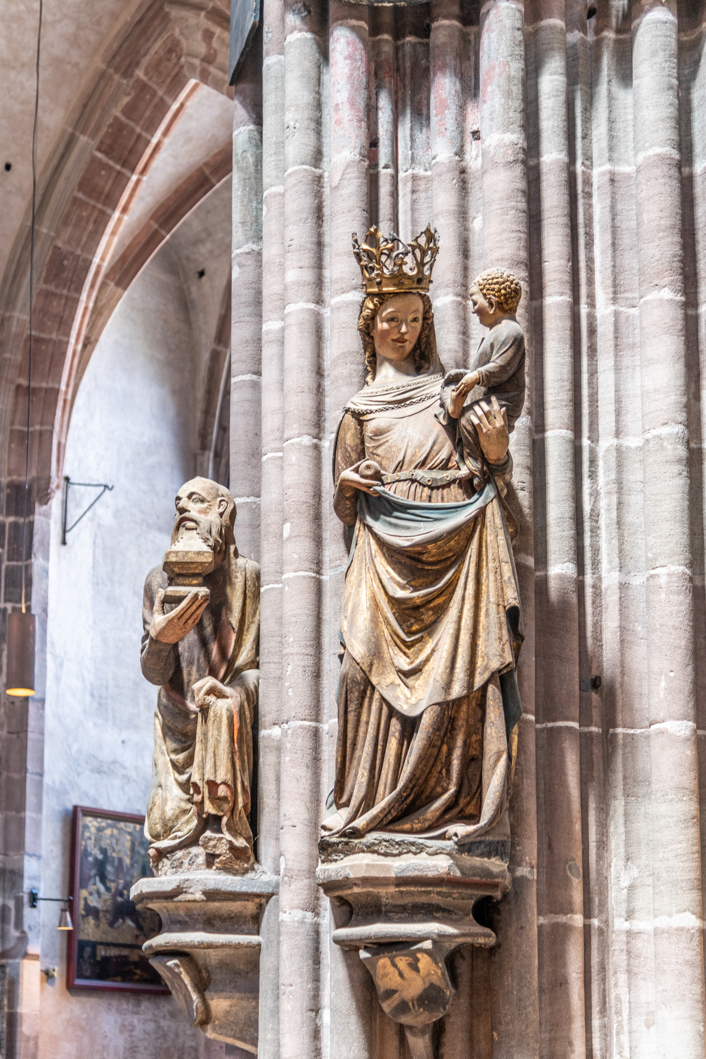 Statuary in St Lorenz Church