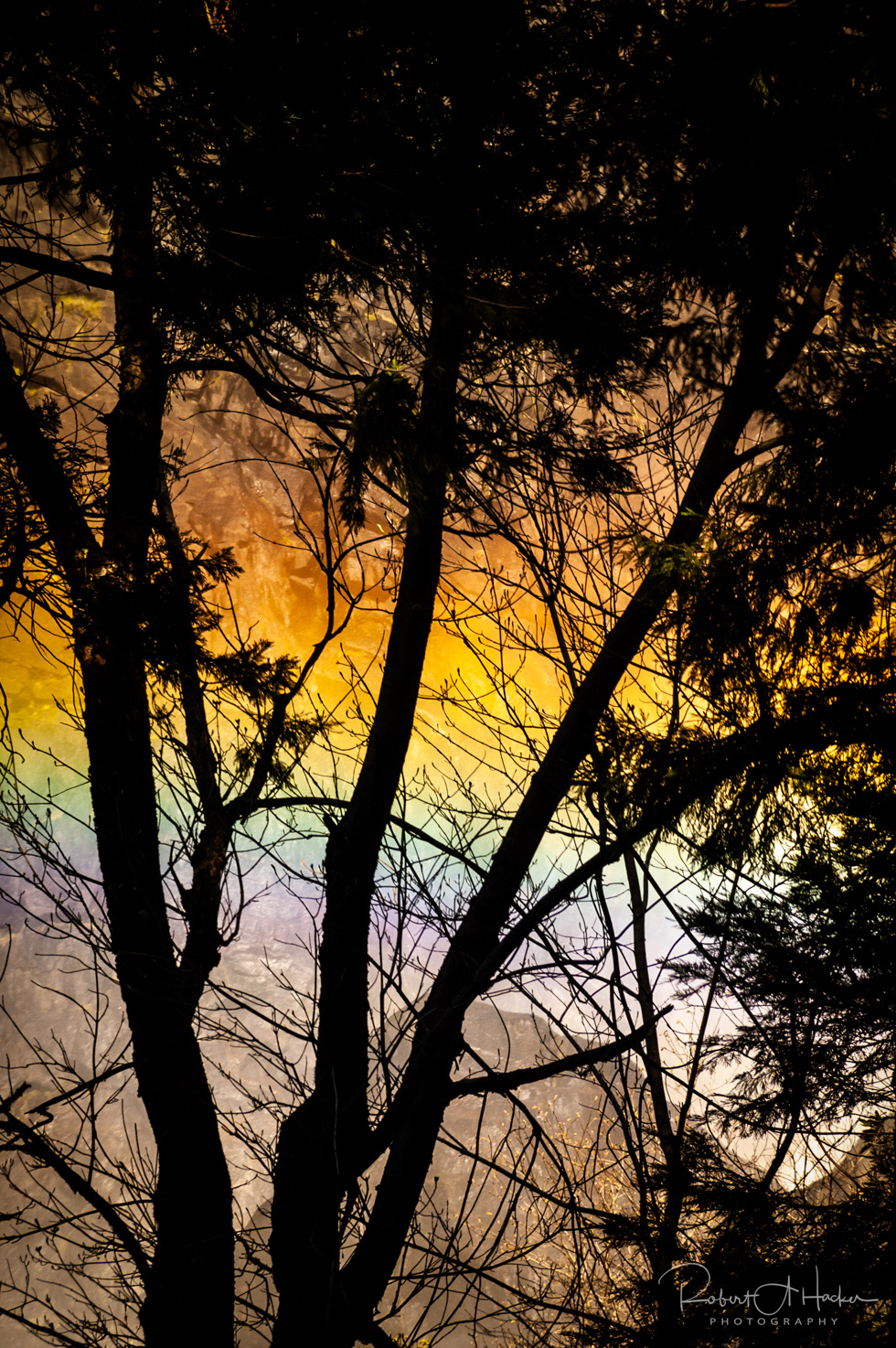 Yosemite Falls Rainbow