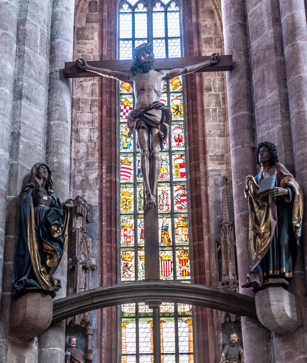 Crucifix in St Sebald Church