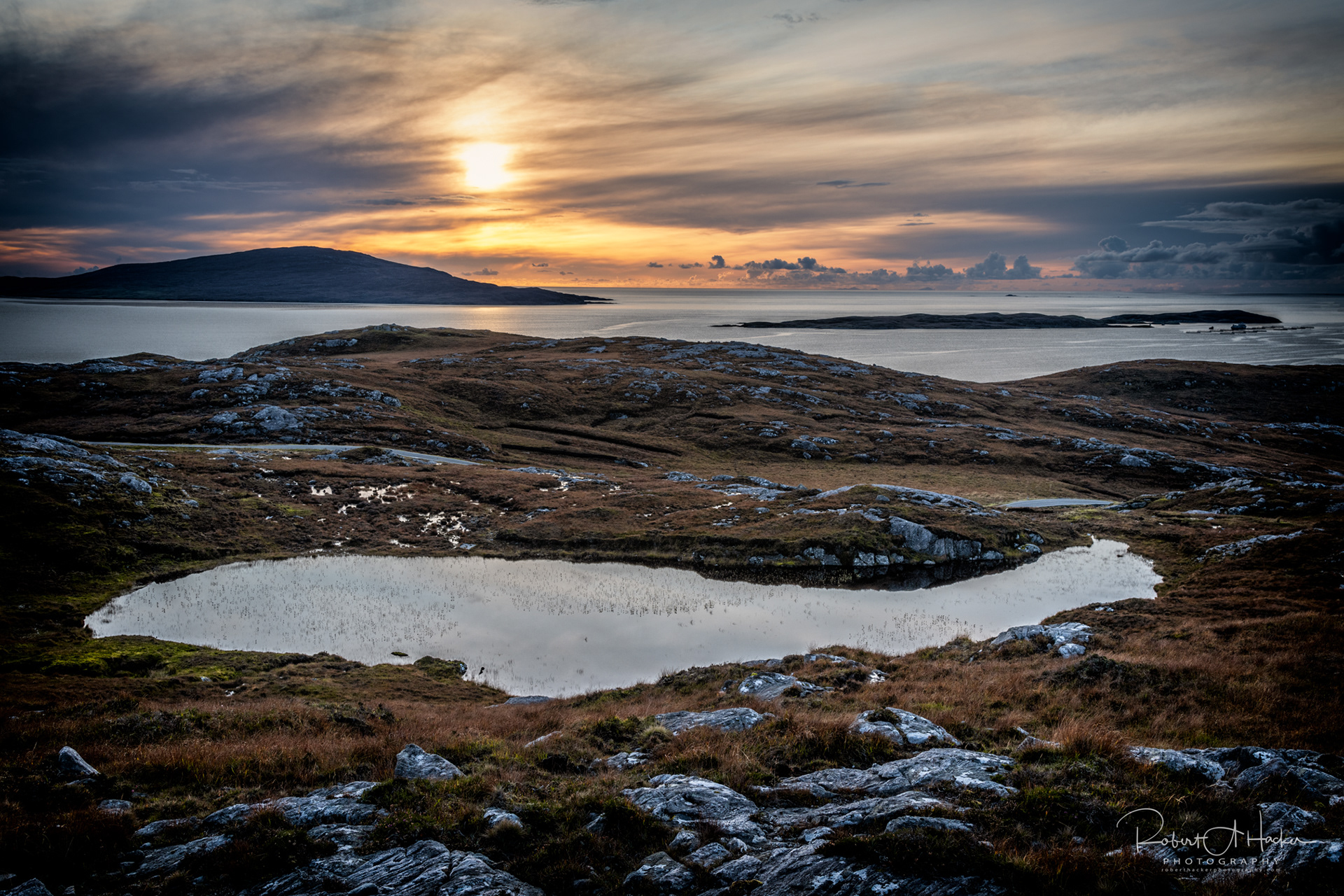Tolmachan, 5 miles northwest of Tarbert, Isle of Harris