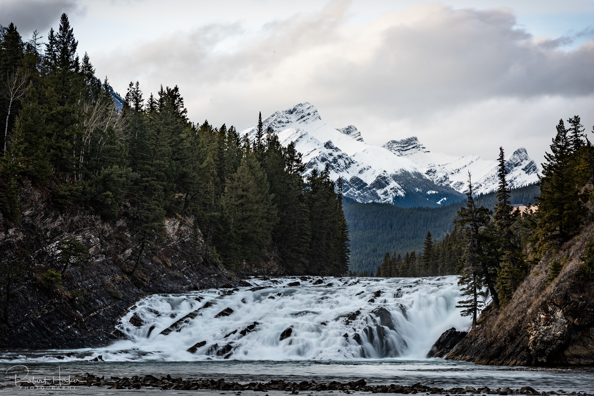 Bow Falls, Banff National Park, Alberta, Canada